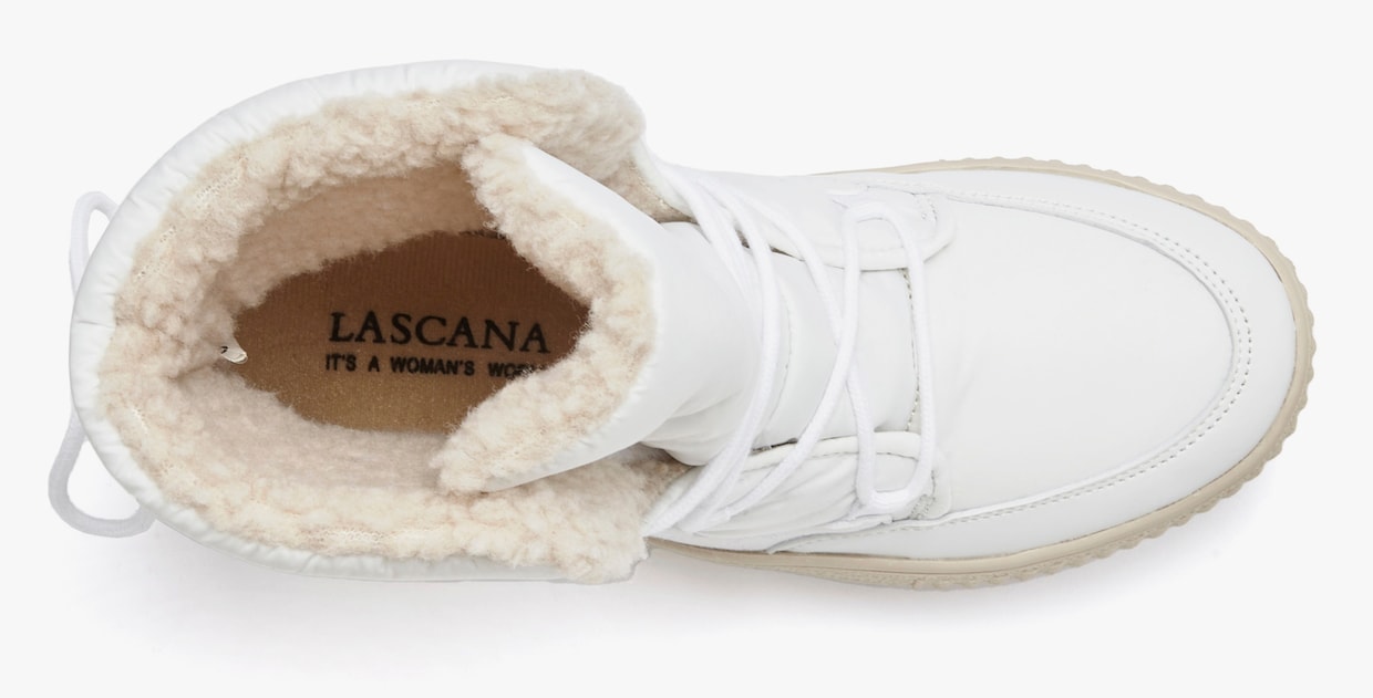 LASCANA Winterboots - weiß