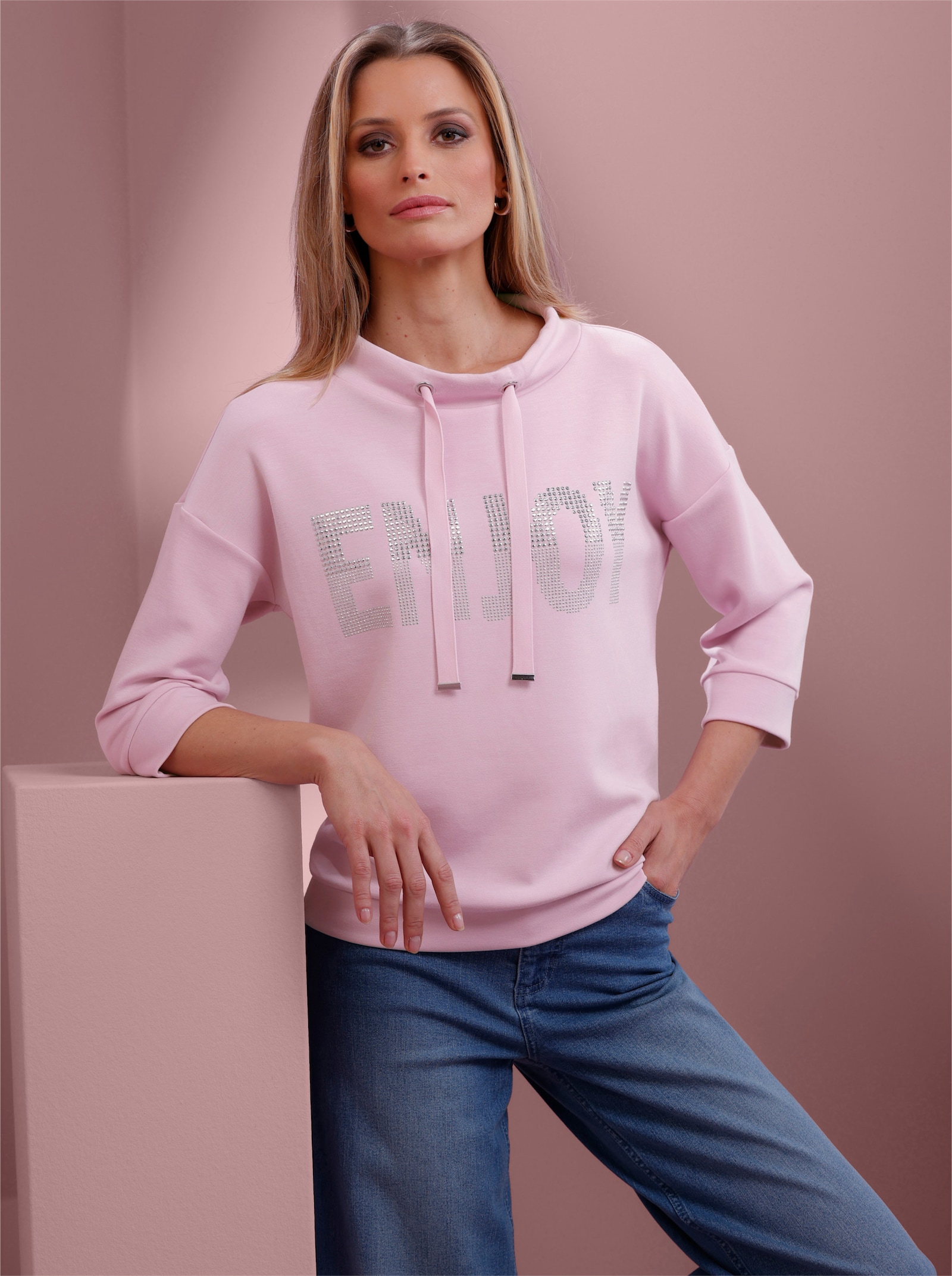 heine Sweatshirt - rosé