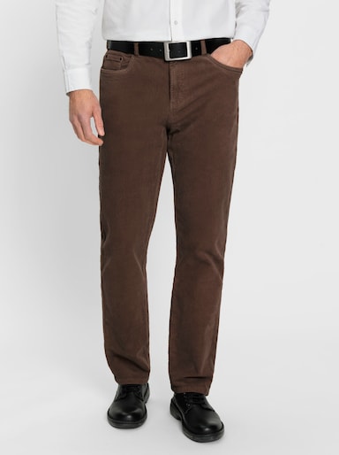 Marco Donati Ribcord broek - chocolade