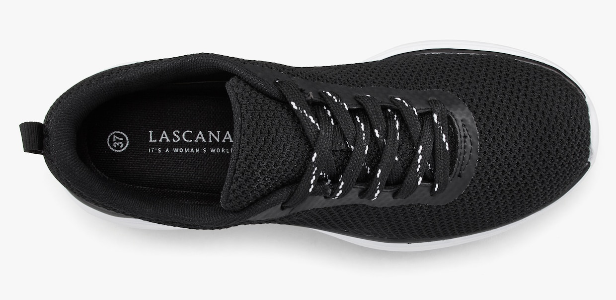 LASCANA Sneaker - zwart