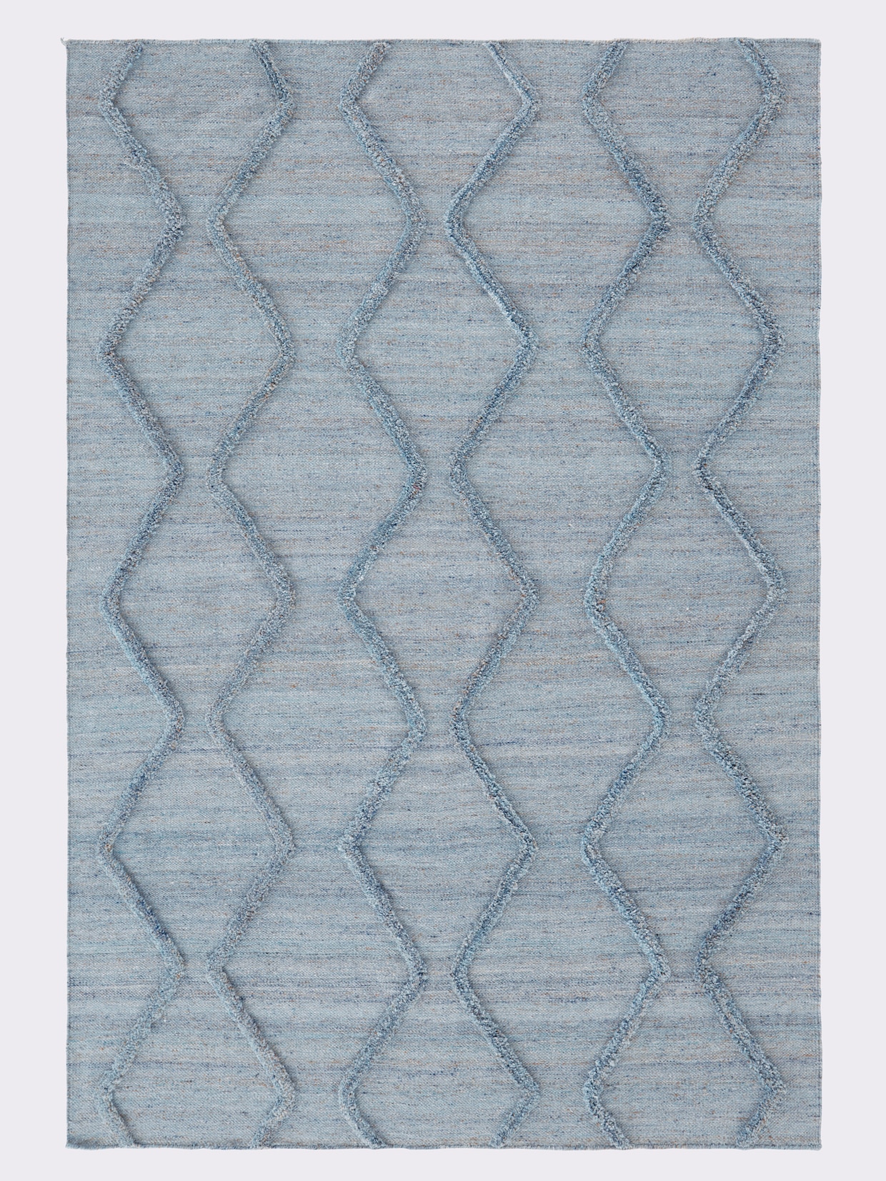 heine home Tapis - bleu chiné