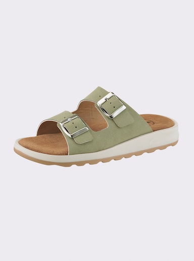 Franken Schuhe Pantolette - pistazie