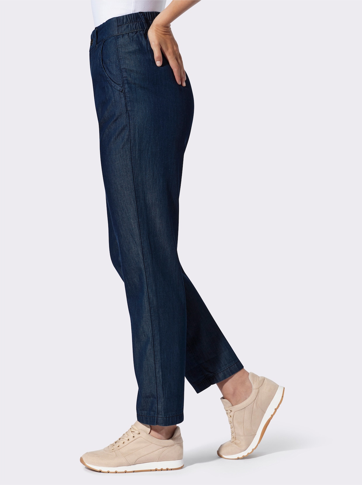 heine Ankle-Jeans - blue-stone-washed