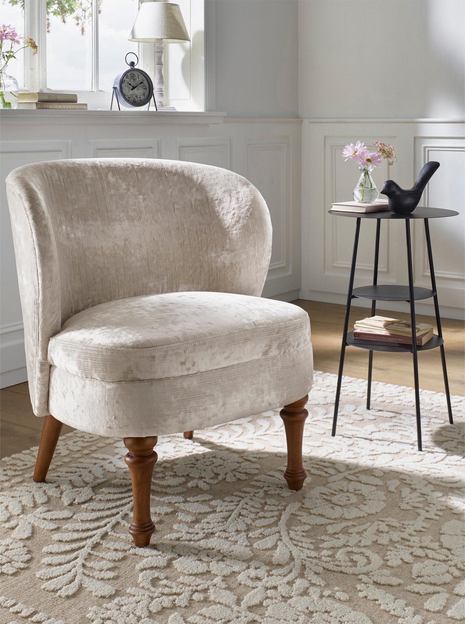 heine home Bijzettafel - zwart