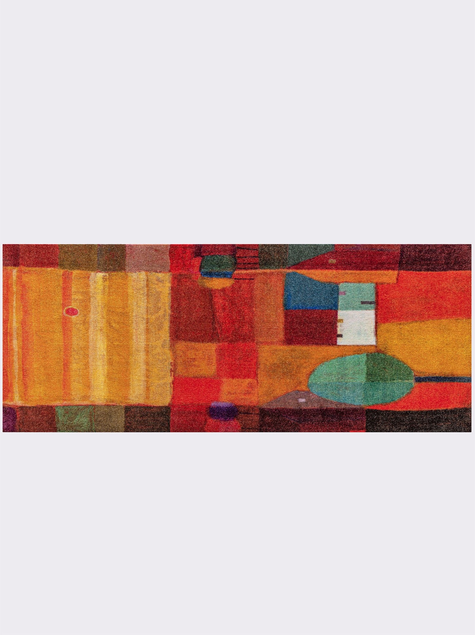 wash+dry by Kleen-Tex Fussmatte - rot-orange