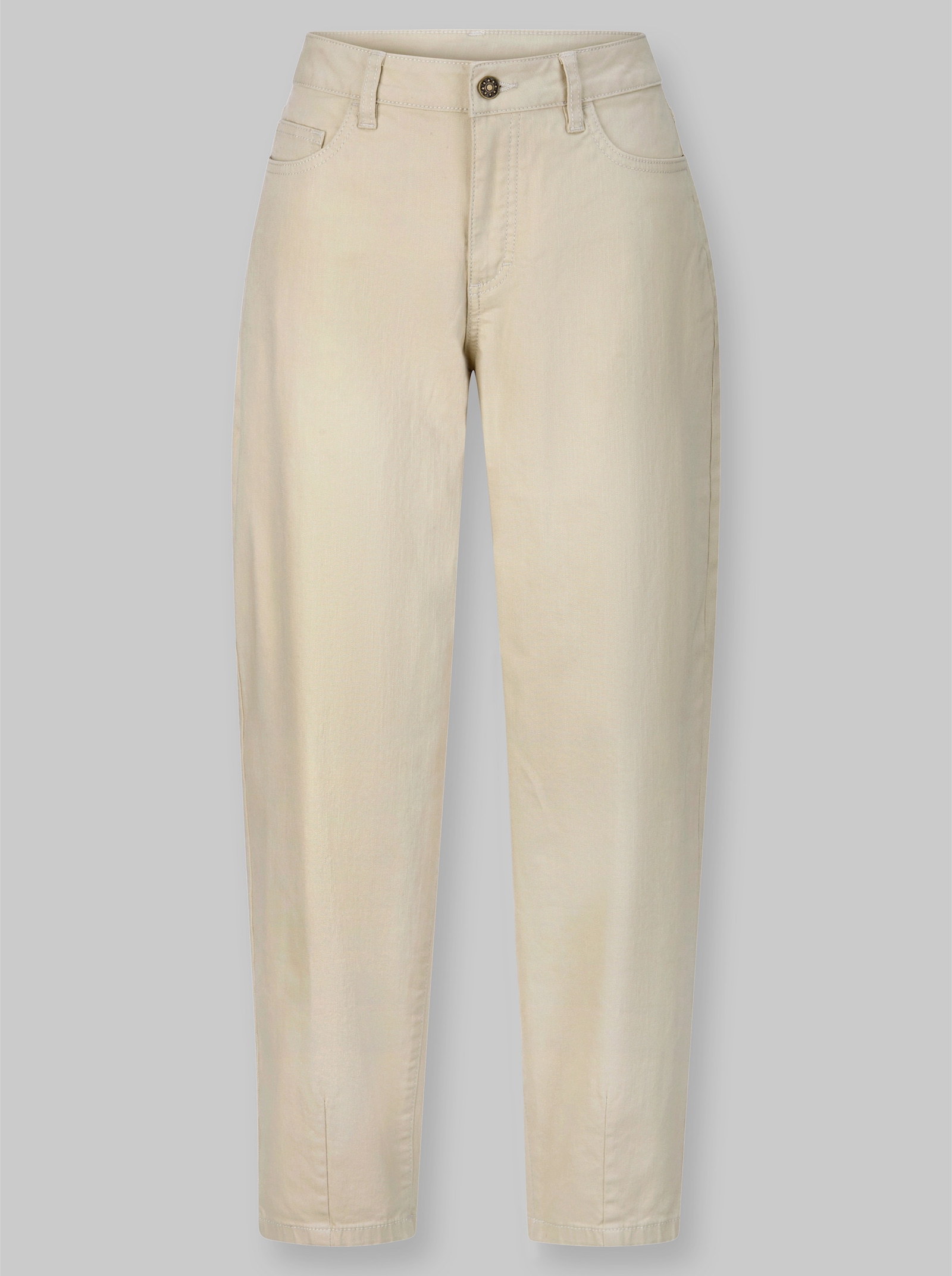 heine 5-Pocket-Hose im Barrel-Schnitt - sand