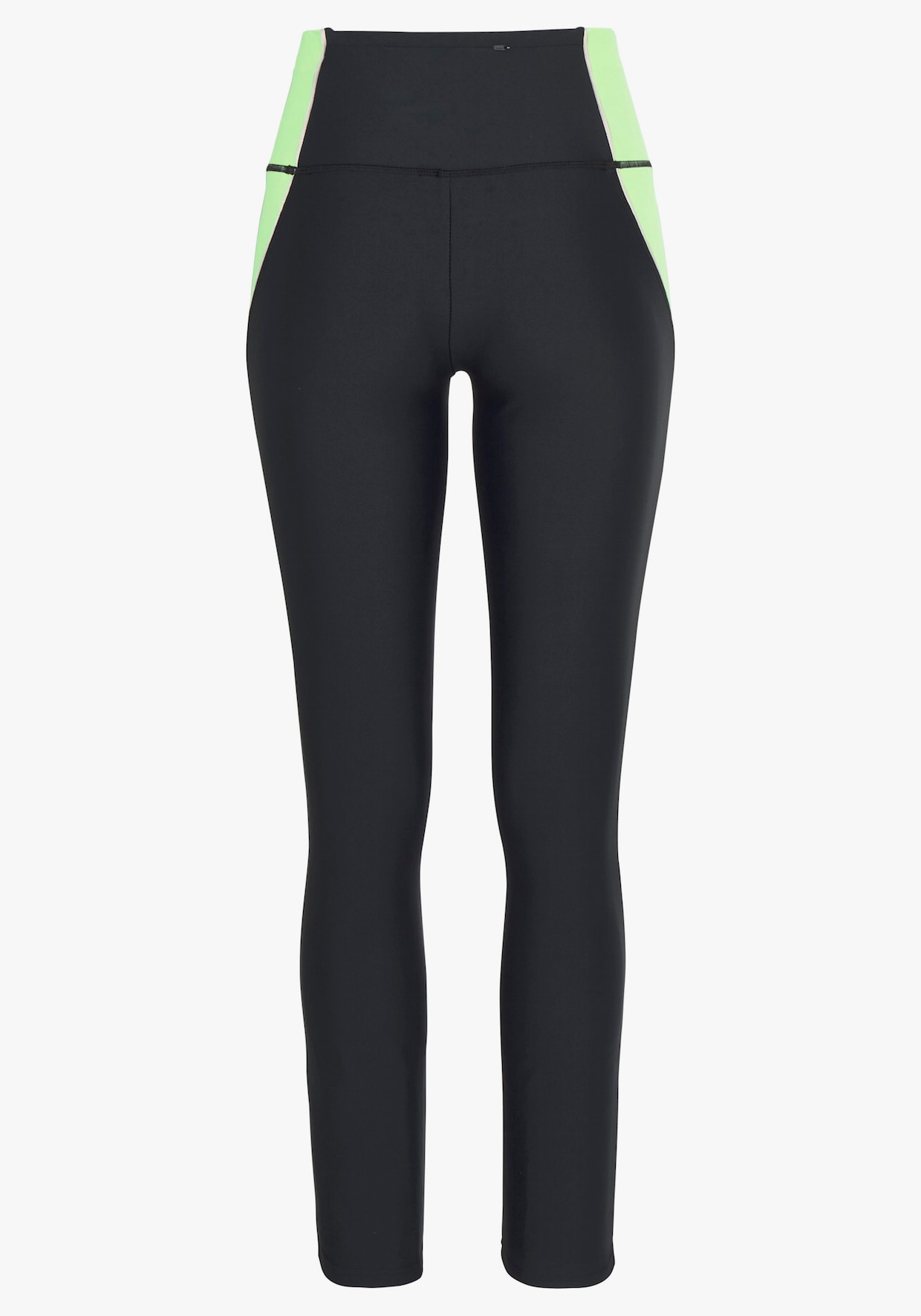 LASCANA ACTIVE Legging - zwart/groen