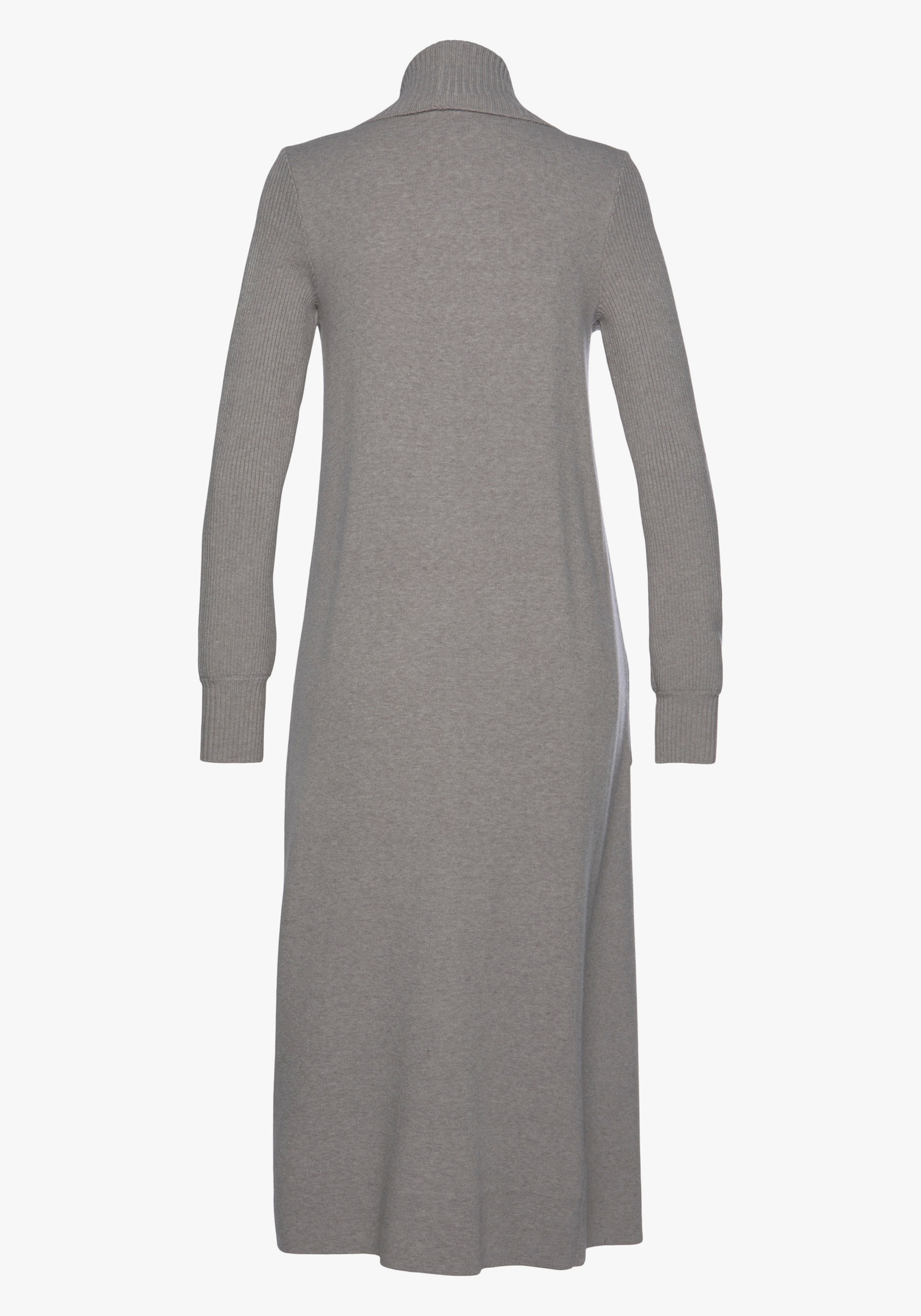 LASCANA Longstrickjacke - grau-meliert