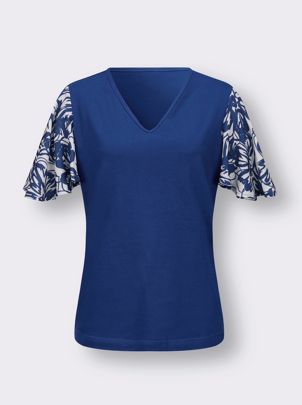 Tričko s krátkým rukávem - královská modrá