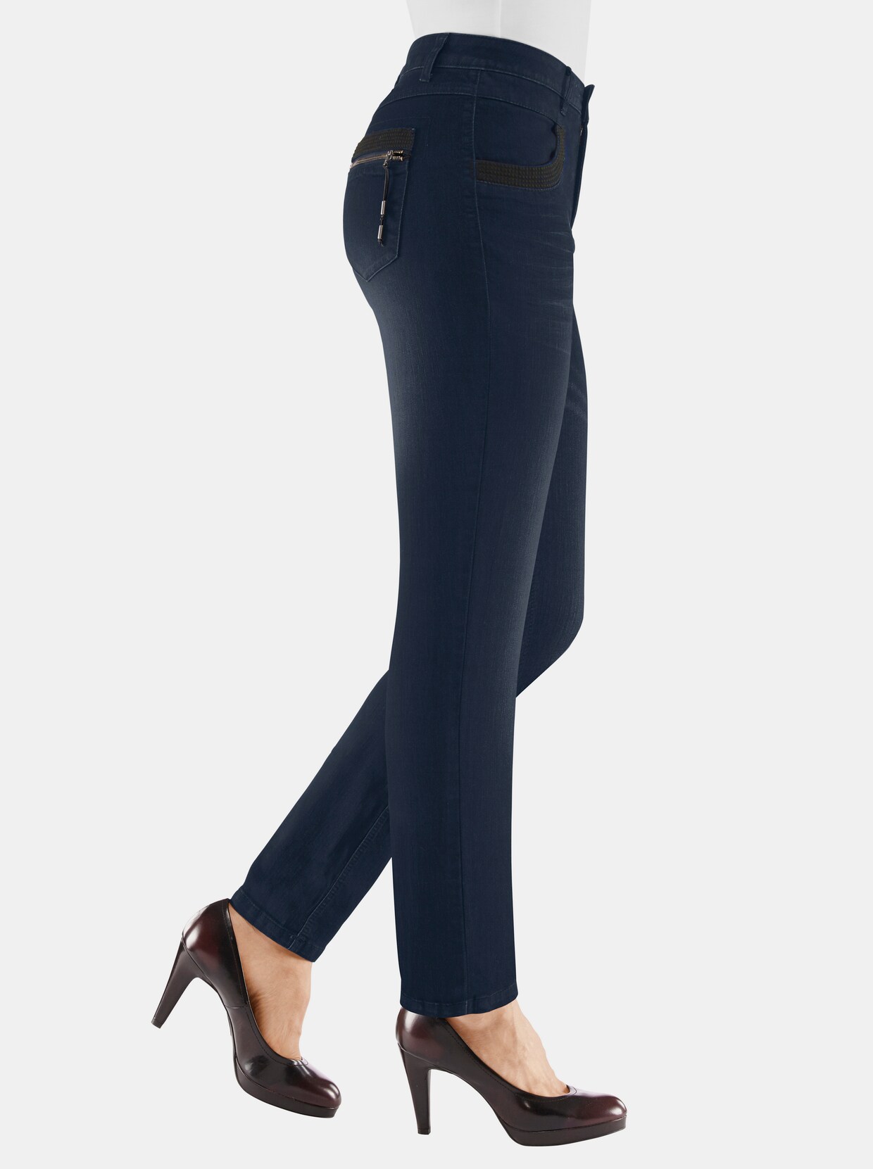 Skinny jeans - dark-blue