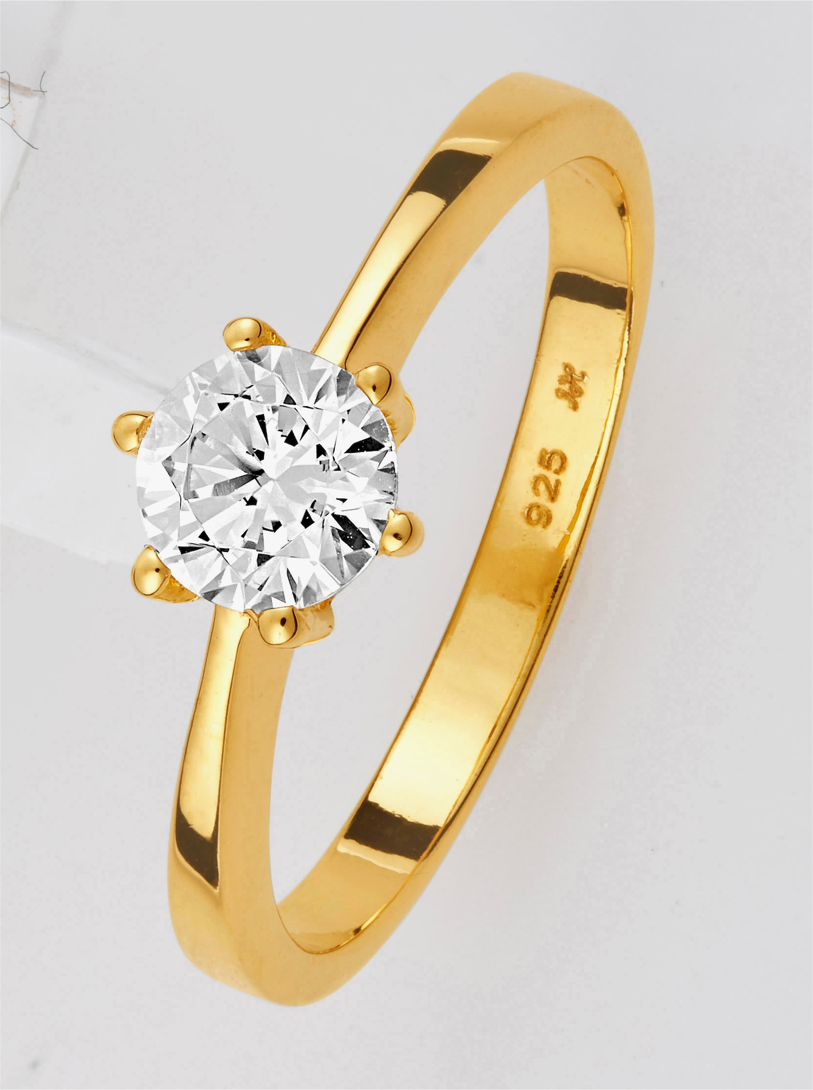 Ring - Silber vergoldet 925