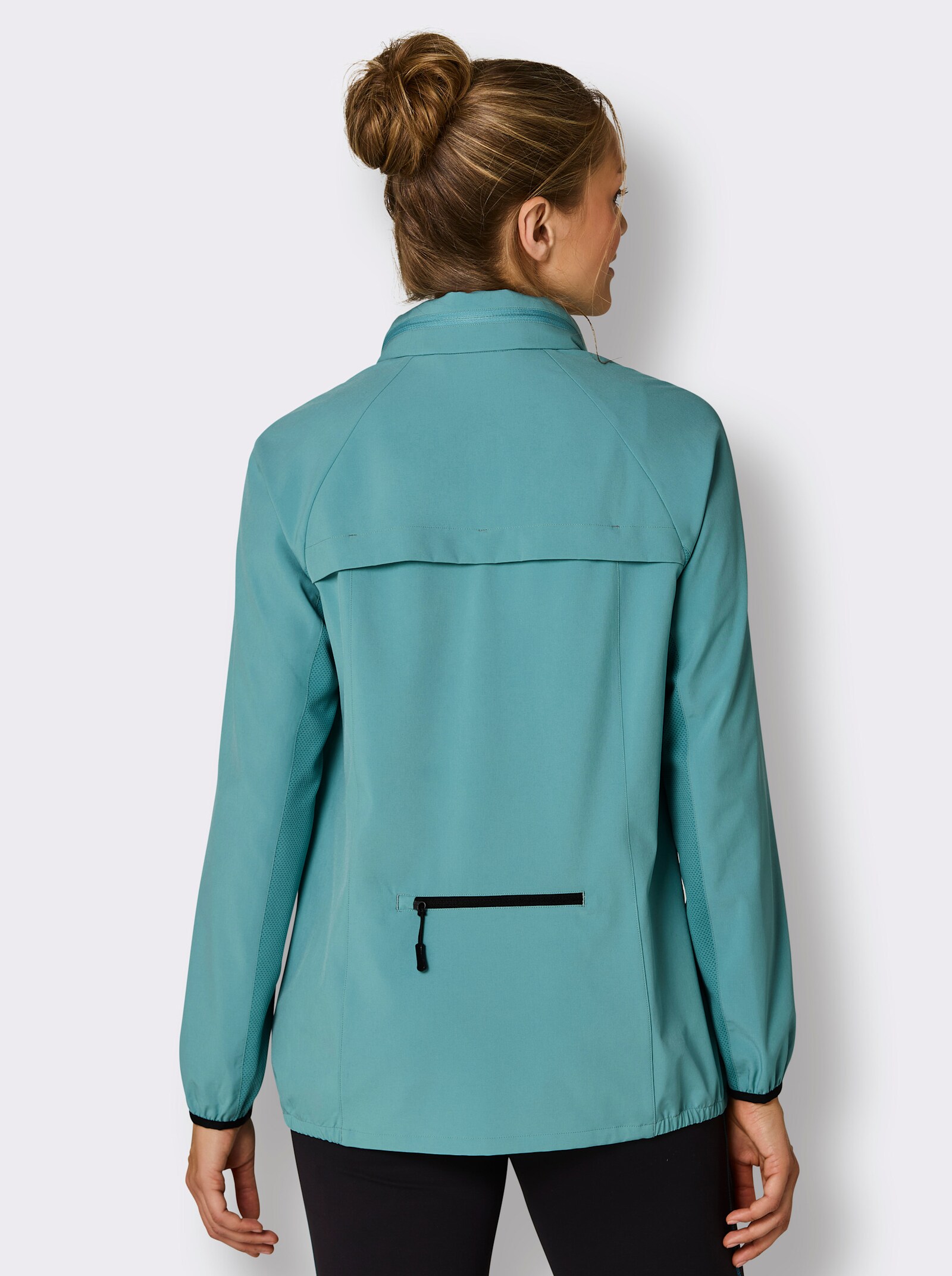 Catamaran Sports Funktionsjacke mit Belüftungsschlitzen hinten - ozean