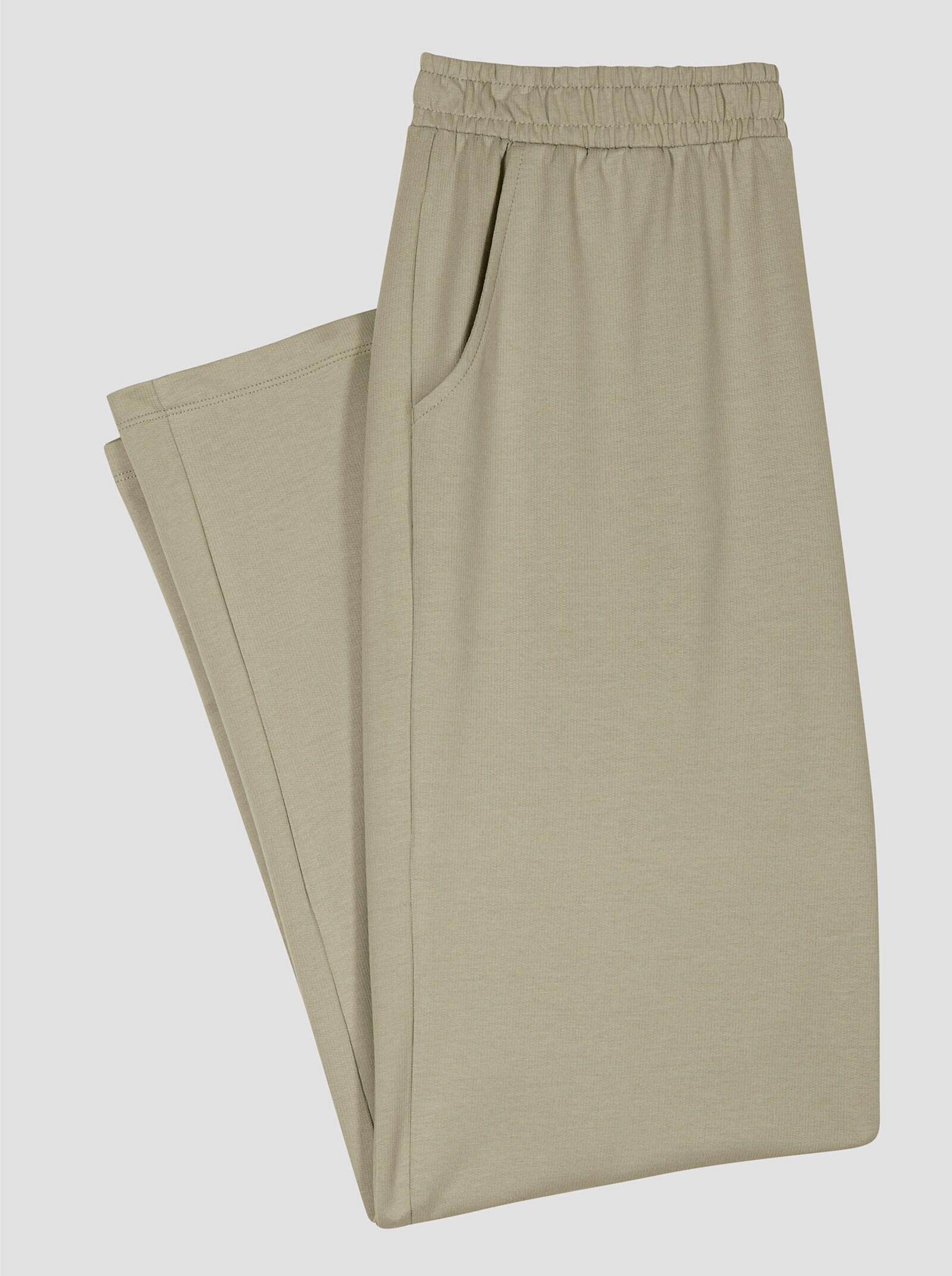 Šport. nohavice z teplákoviny - bahenná