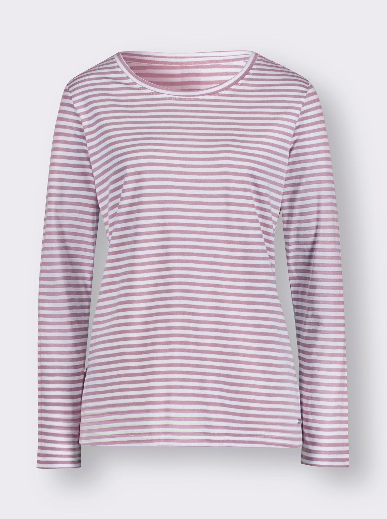 Gestreept shirt - roze/ecru gestreept