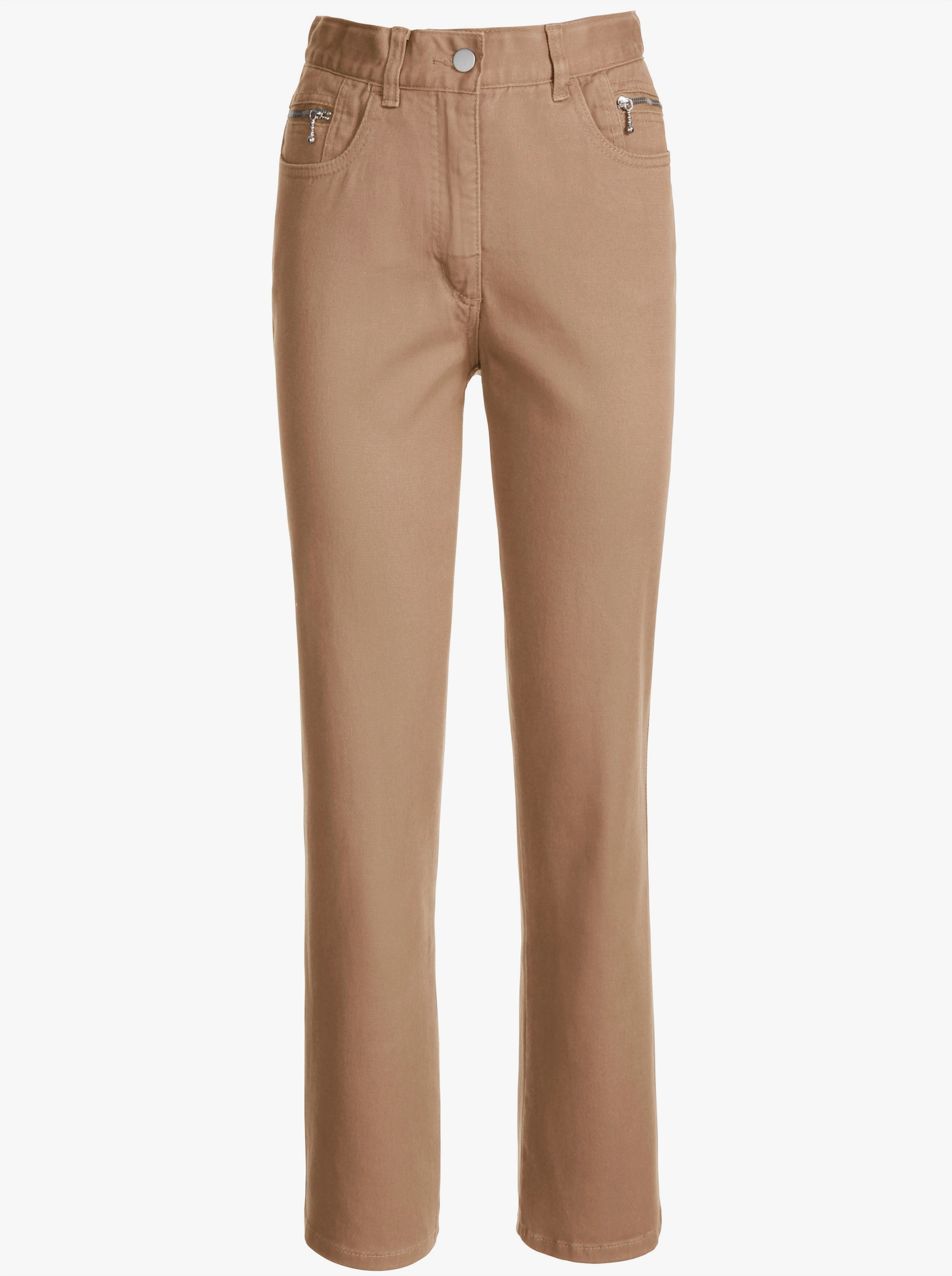 5-ficksjeans, rak modell - kamel