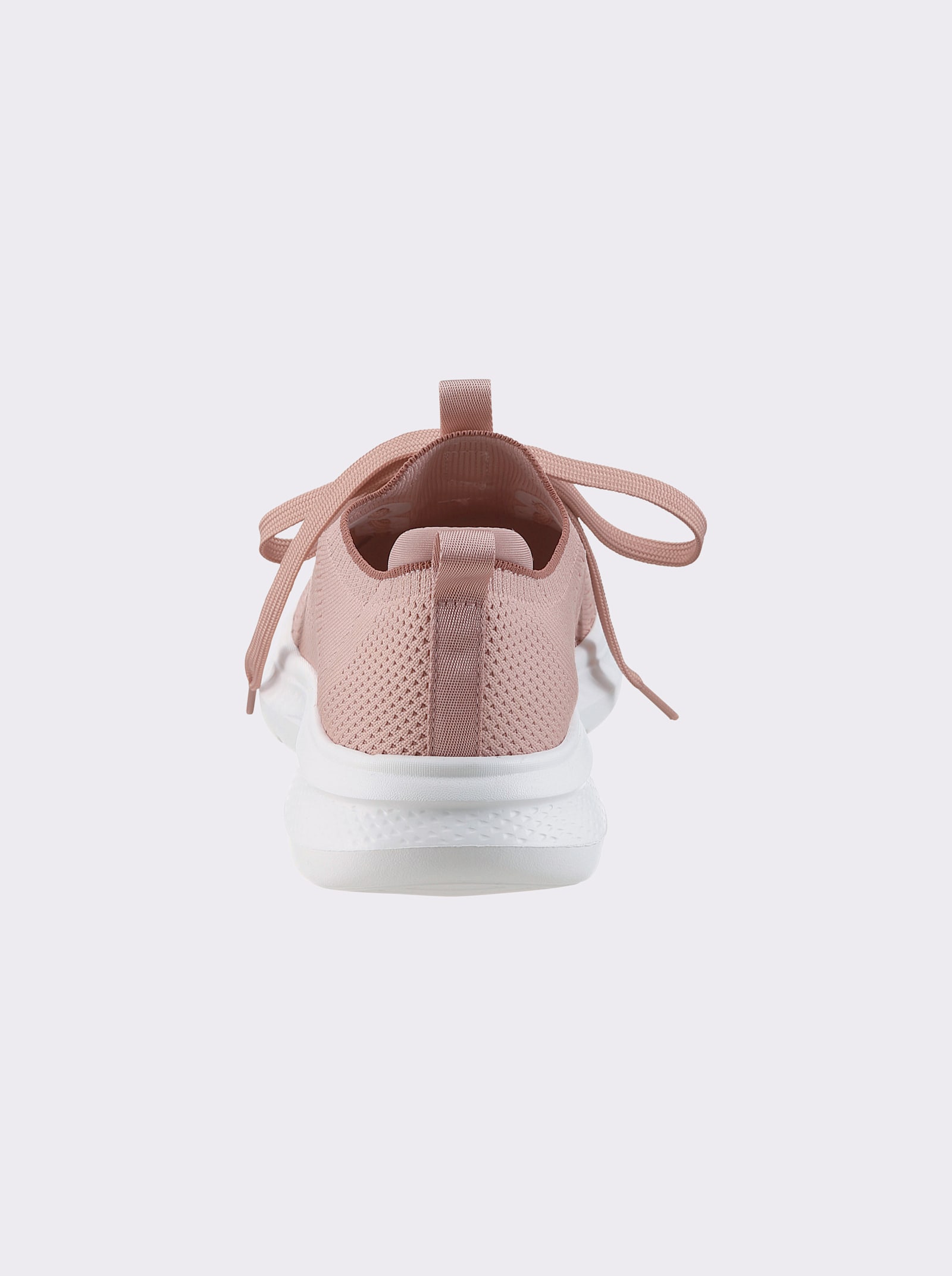 heine Sneaker aus Textilstrick - rose
