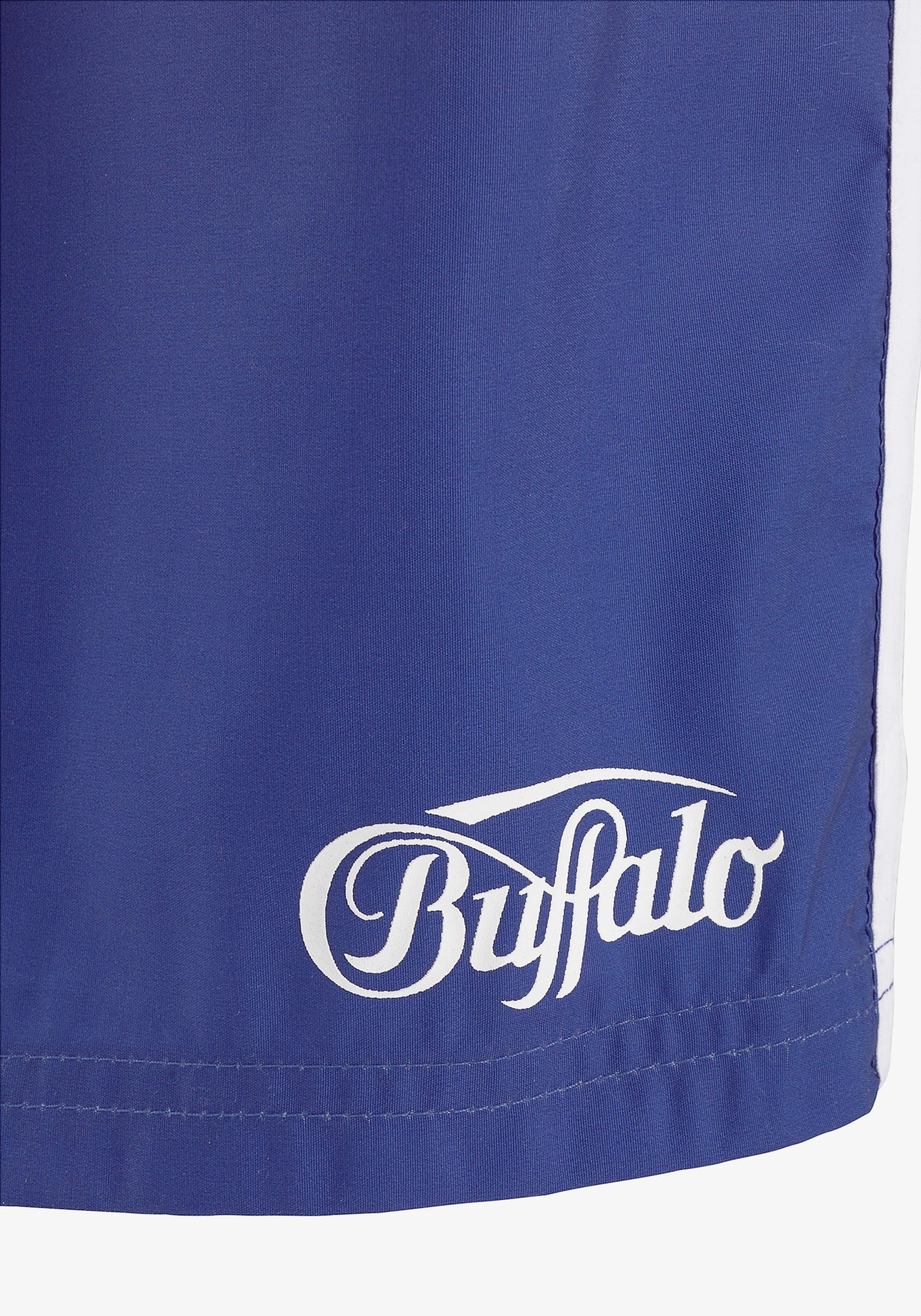 Buffalo Badeshorts - rot-blau-bedruckt