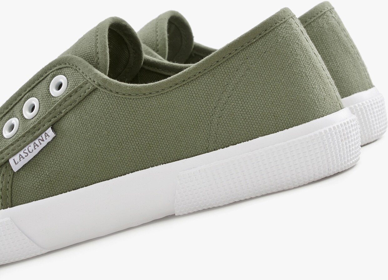 LASCANA Sneaker - olivgrün