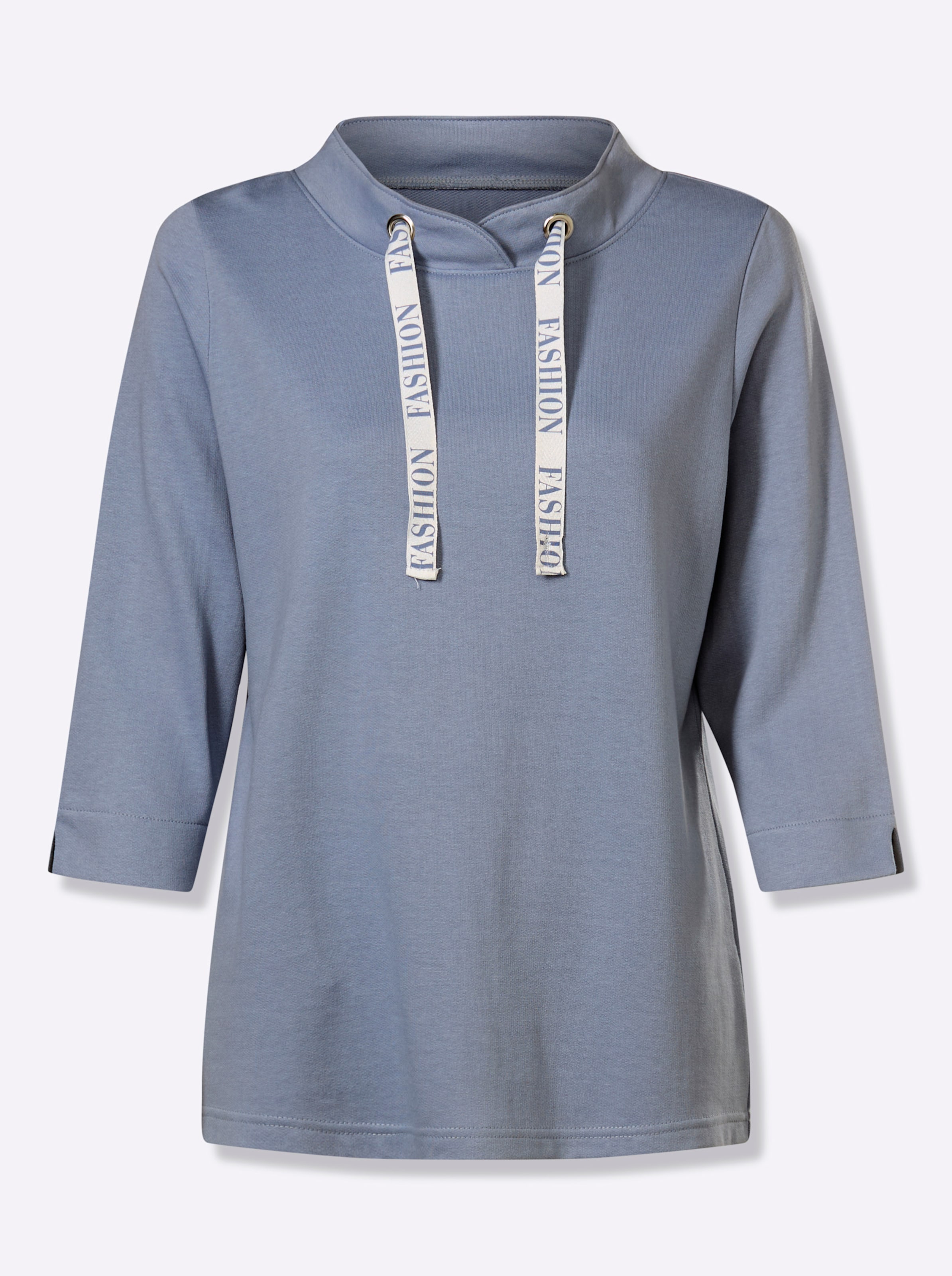 Damen Sweatshirt taubenblau, Größe 50 - Bild 2