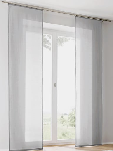heine home Schiebevorhang - grau