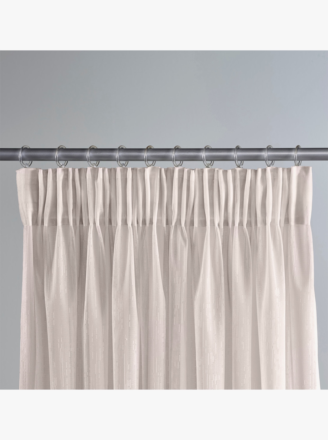 heine home Decoratieve vitrage - taupe