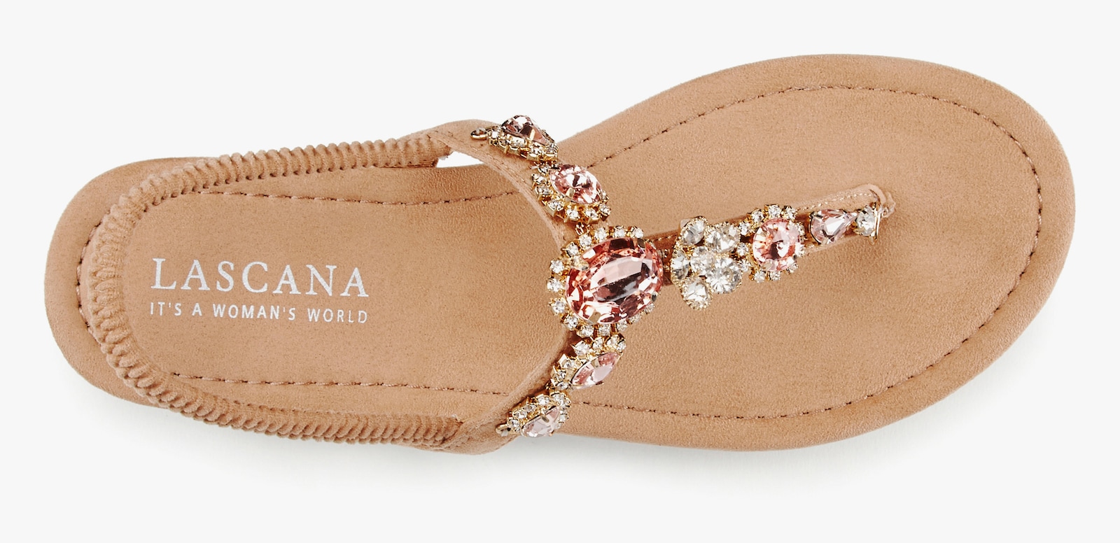 LASCANA Zehentrenner - beige