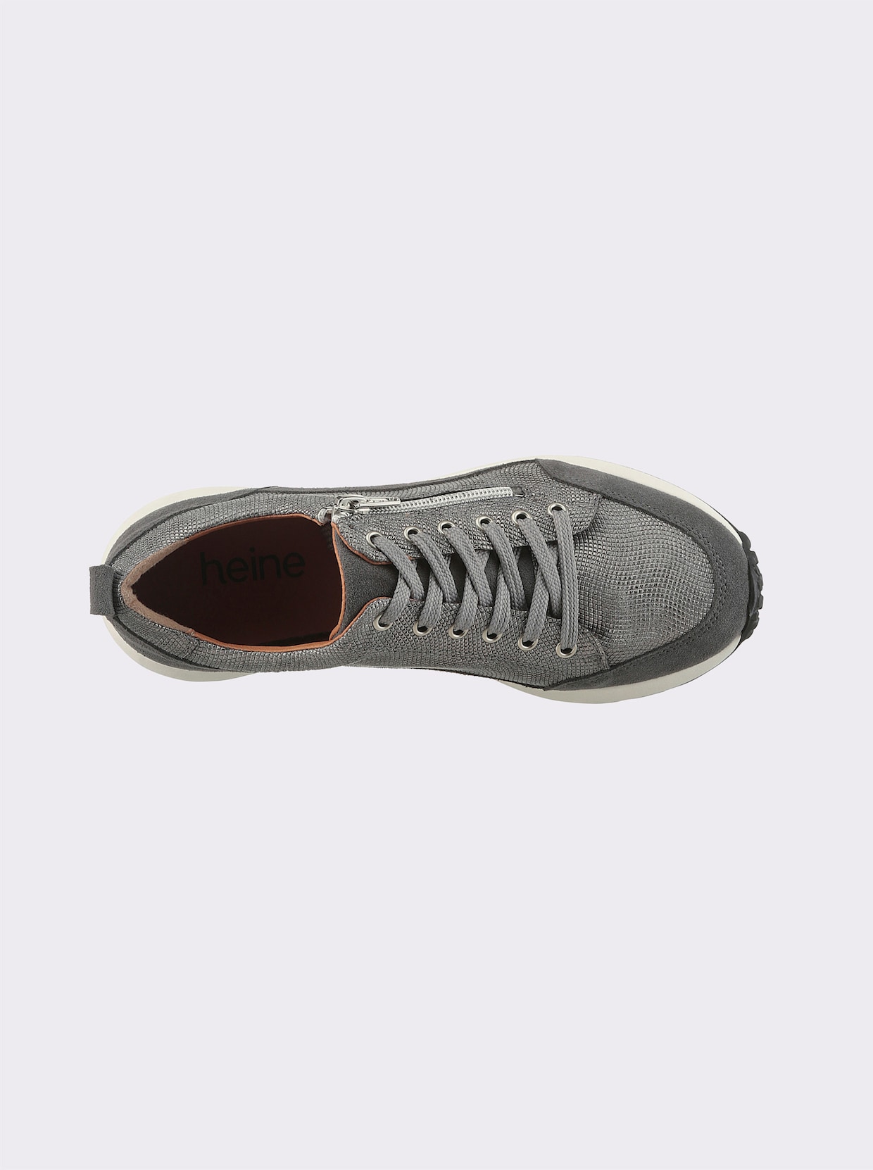 heine Sneaker - grijs/grijs metallic