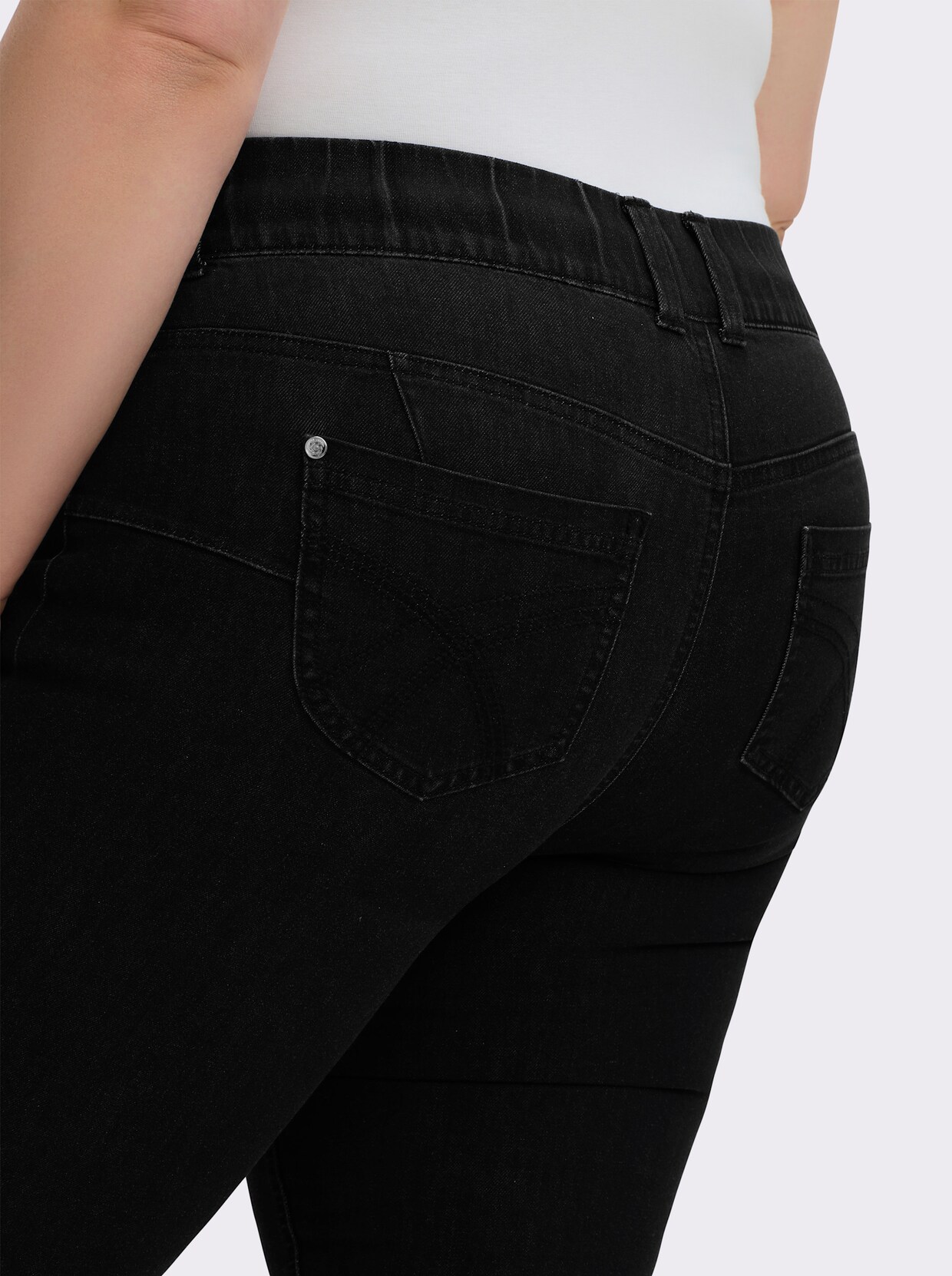 sheego Comfortjeans - black denim