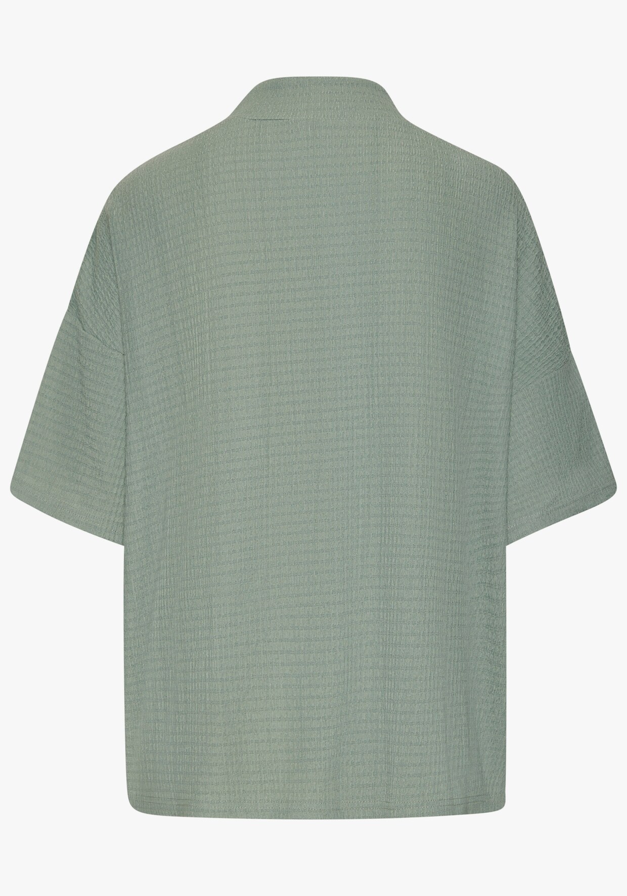 LASCANA Kurzarmshirt - graugrün, lindgrün