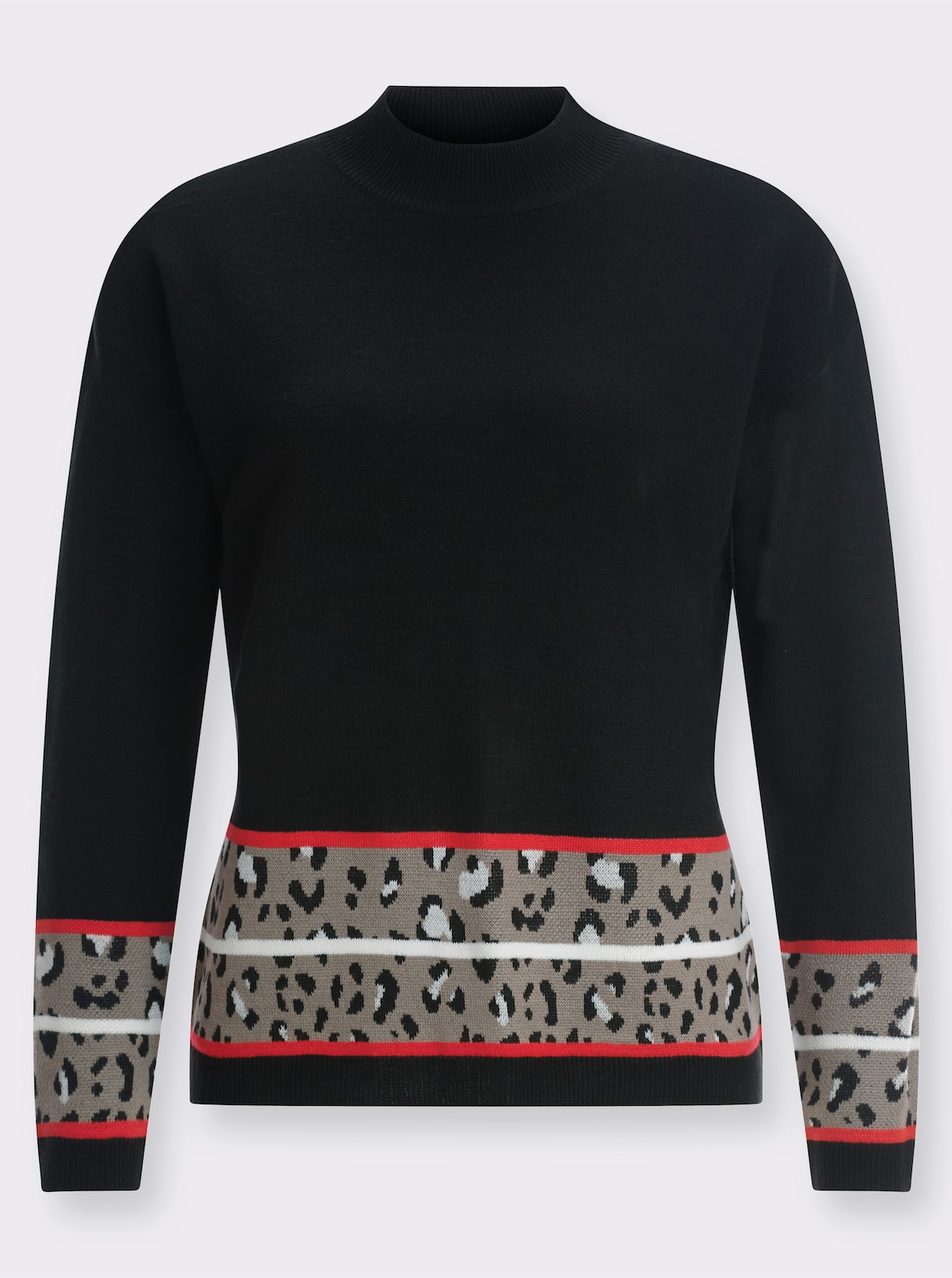Pullover met lange mouwen - zwart
