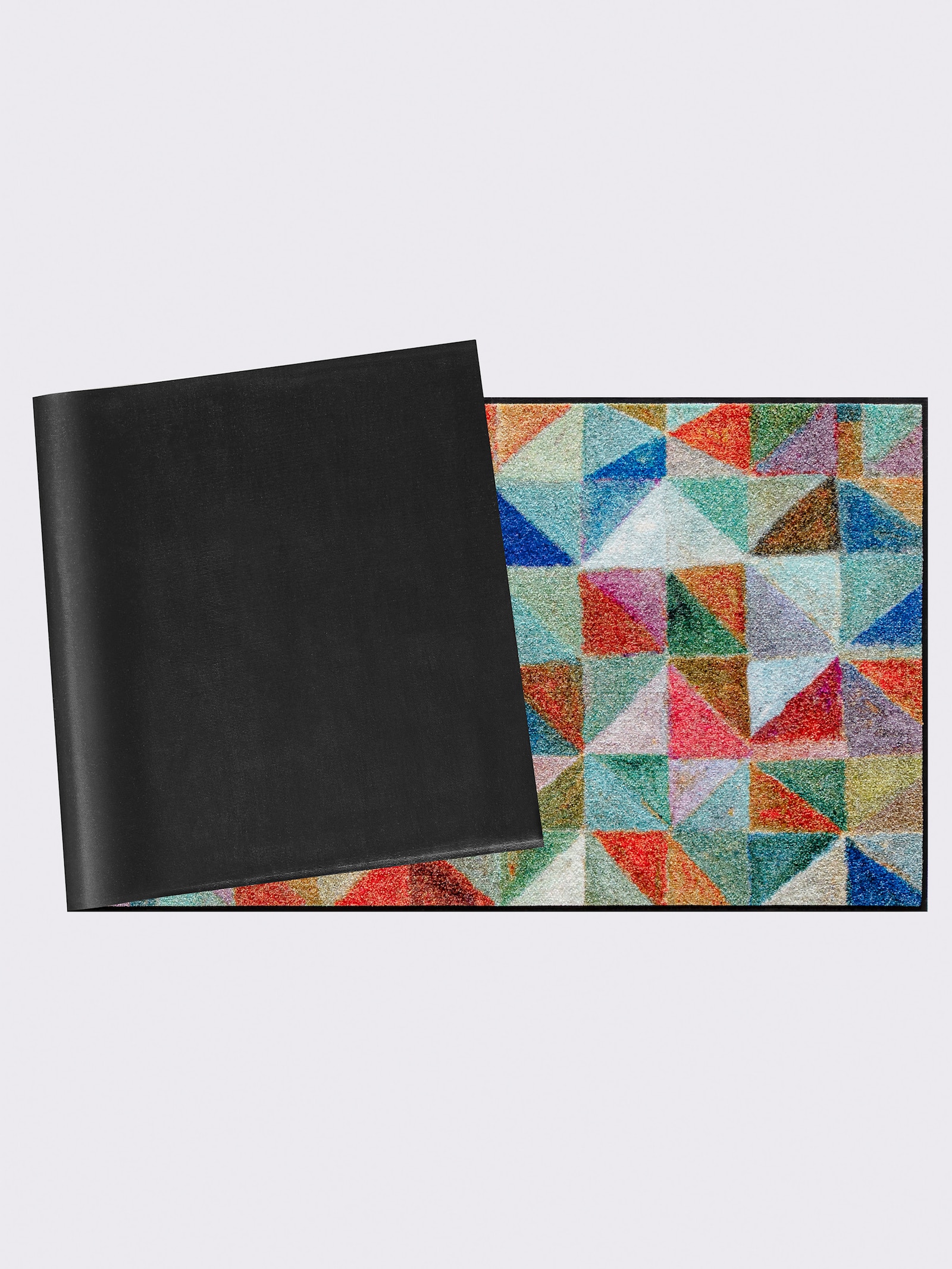 wash+dry by Kleen-Tex Fußmatte - blau-bunt