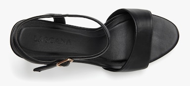 LASCANA High-Heel-Sandalette - schwarz
