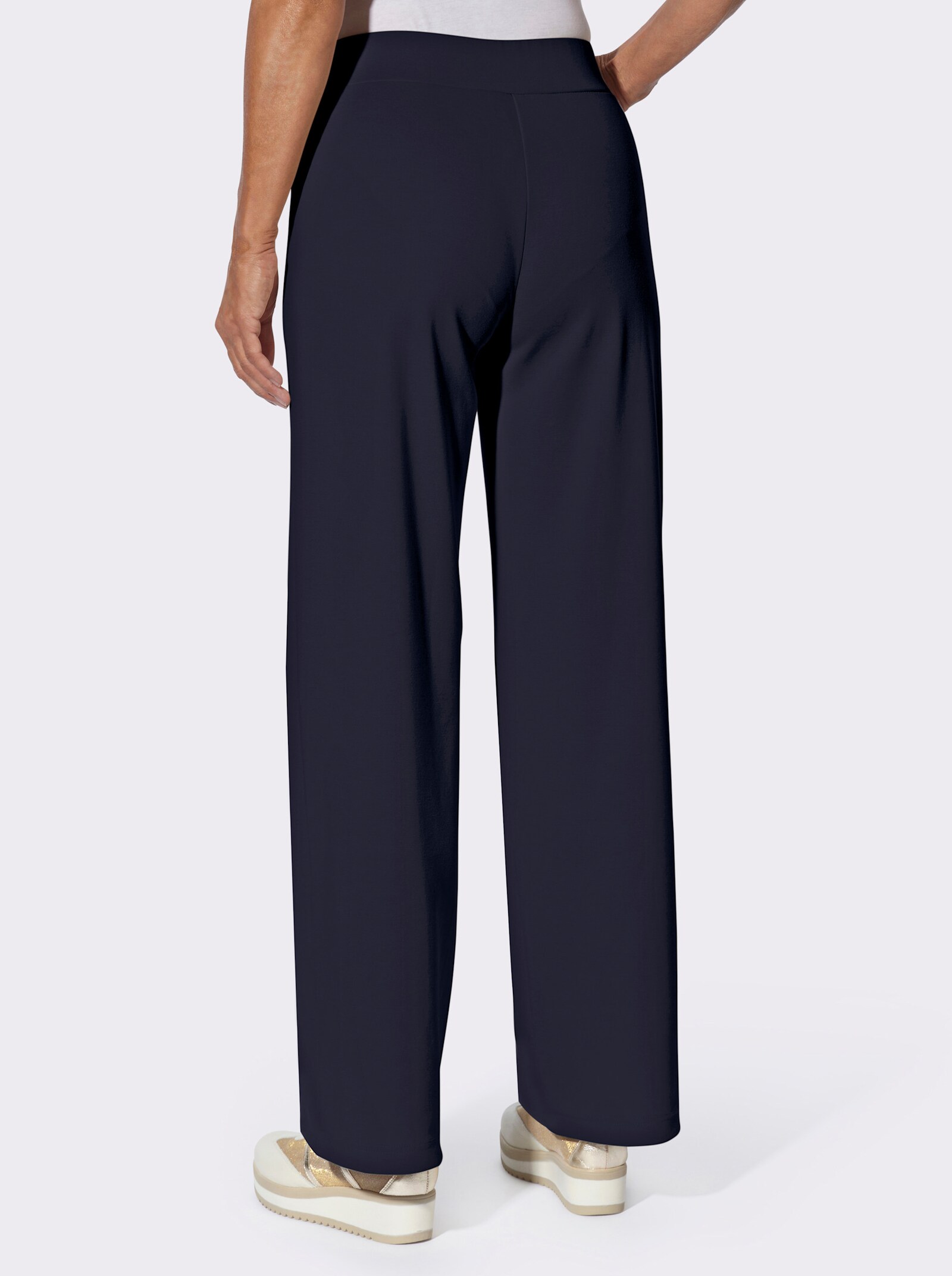 Schlupfhose aus Interlock-Qualität - marine