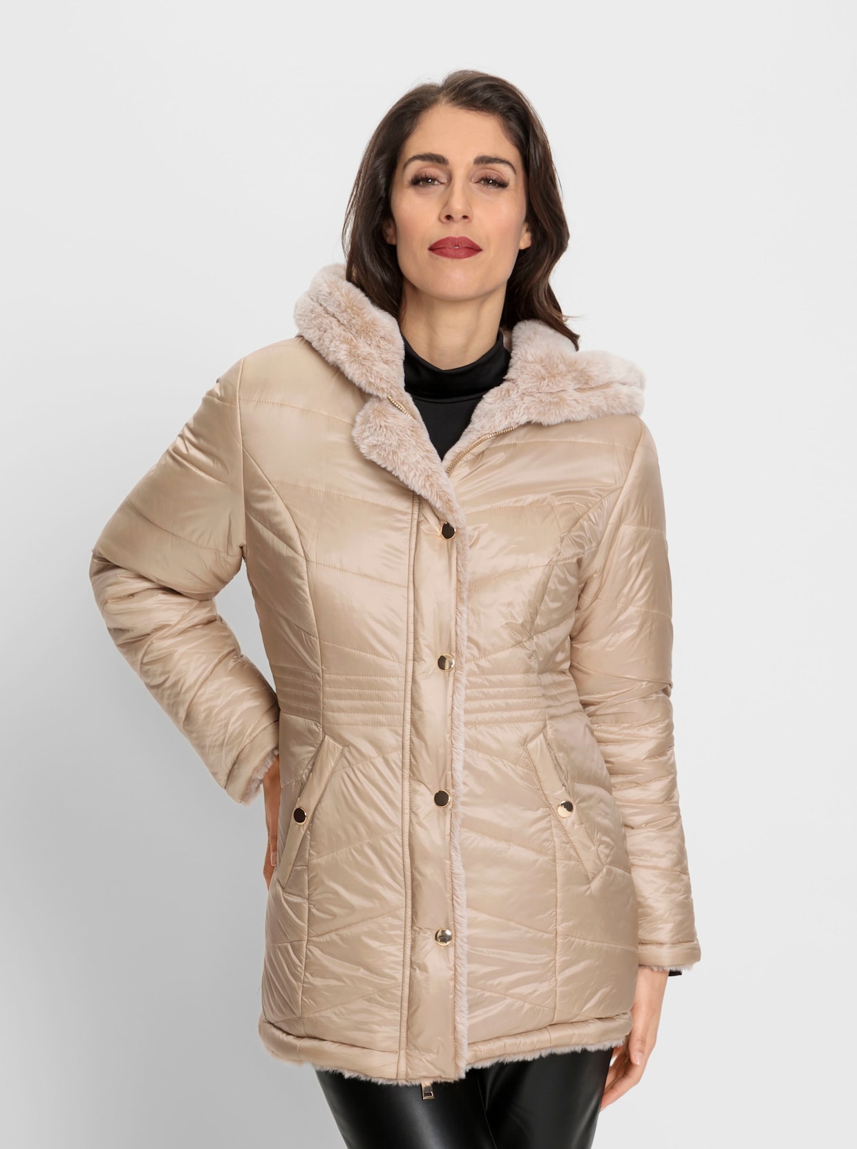 heine Veste réversible - beige