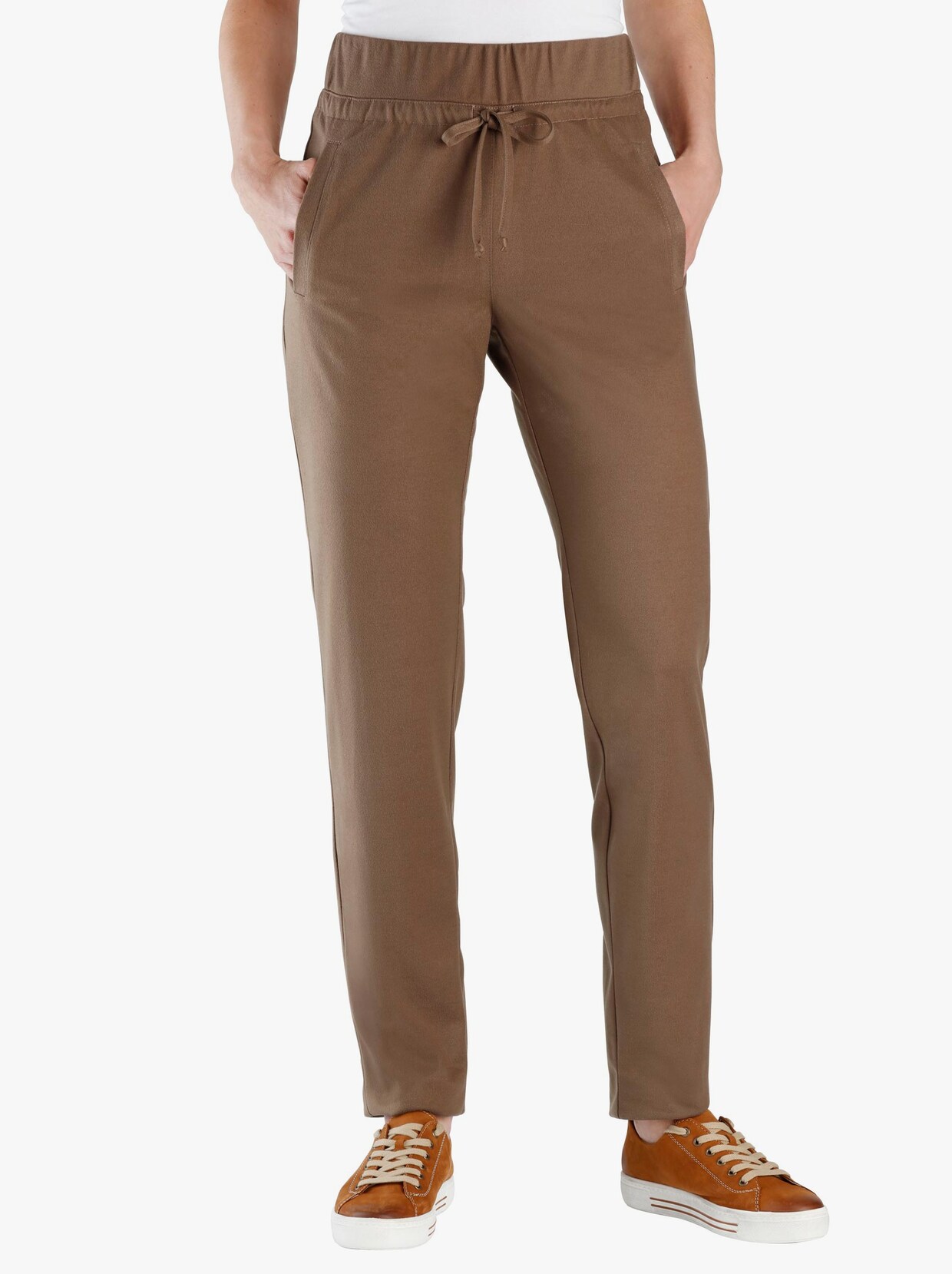 comfortbroek - bruin