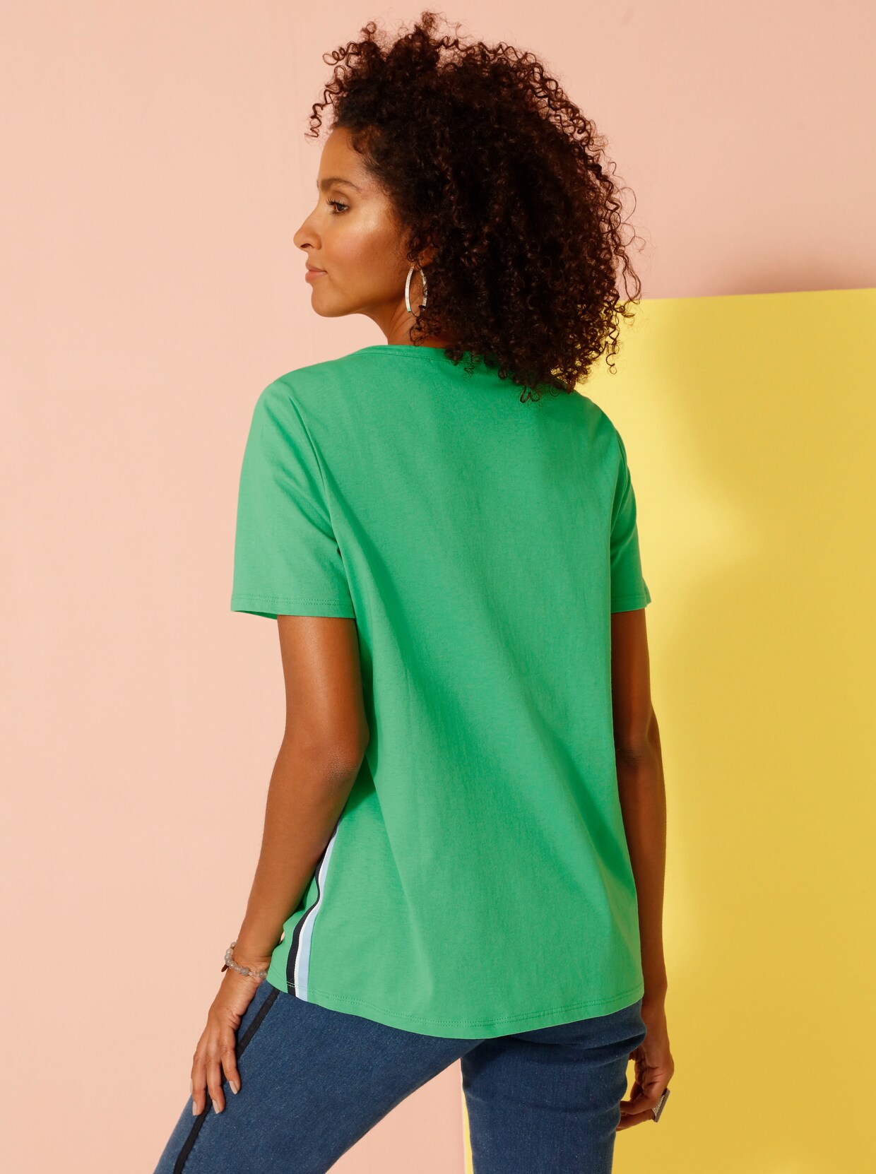 Tričko s krátkymi rukávmi - zelená