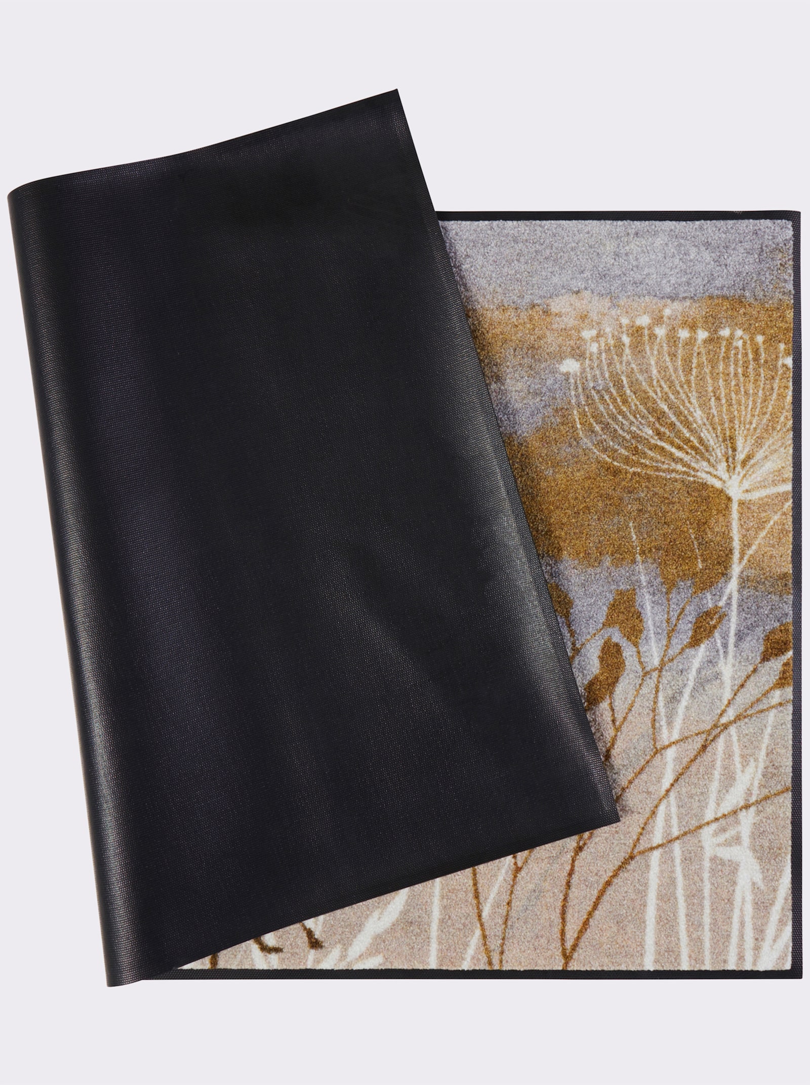 wash+dry by Kleen-Tex Fußmatte - natur-grau