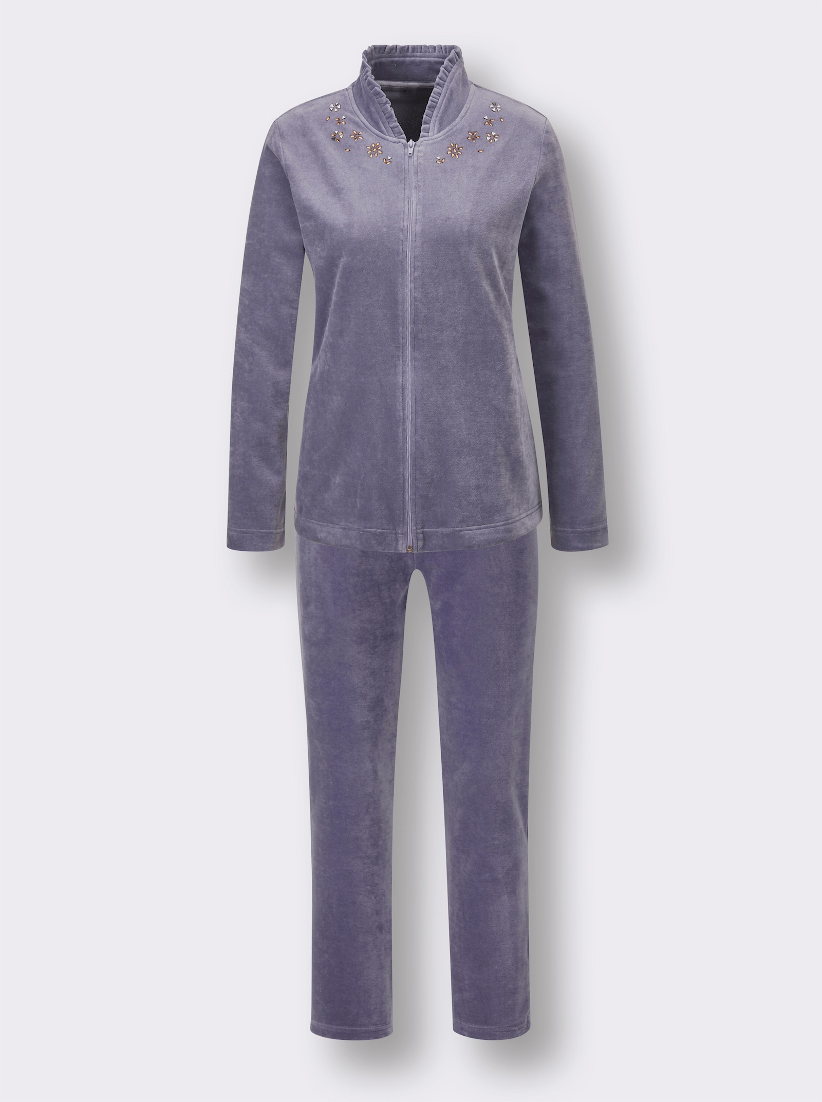 Hausanzug - lavendel