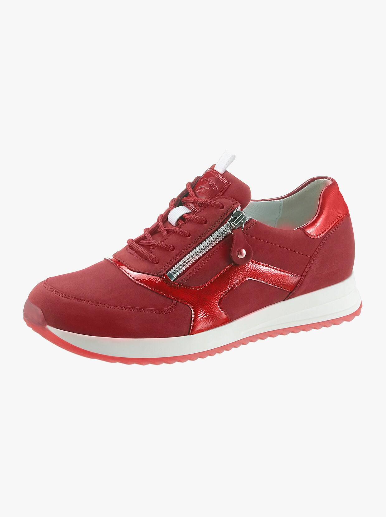 Waldläufer Schnürschuh - rot