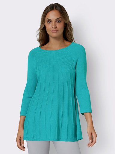 Pullover - turquoise