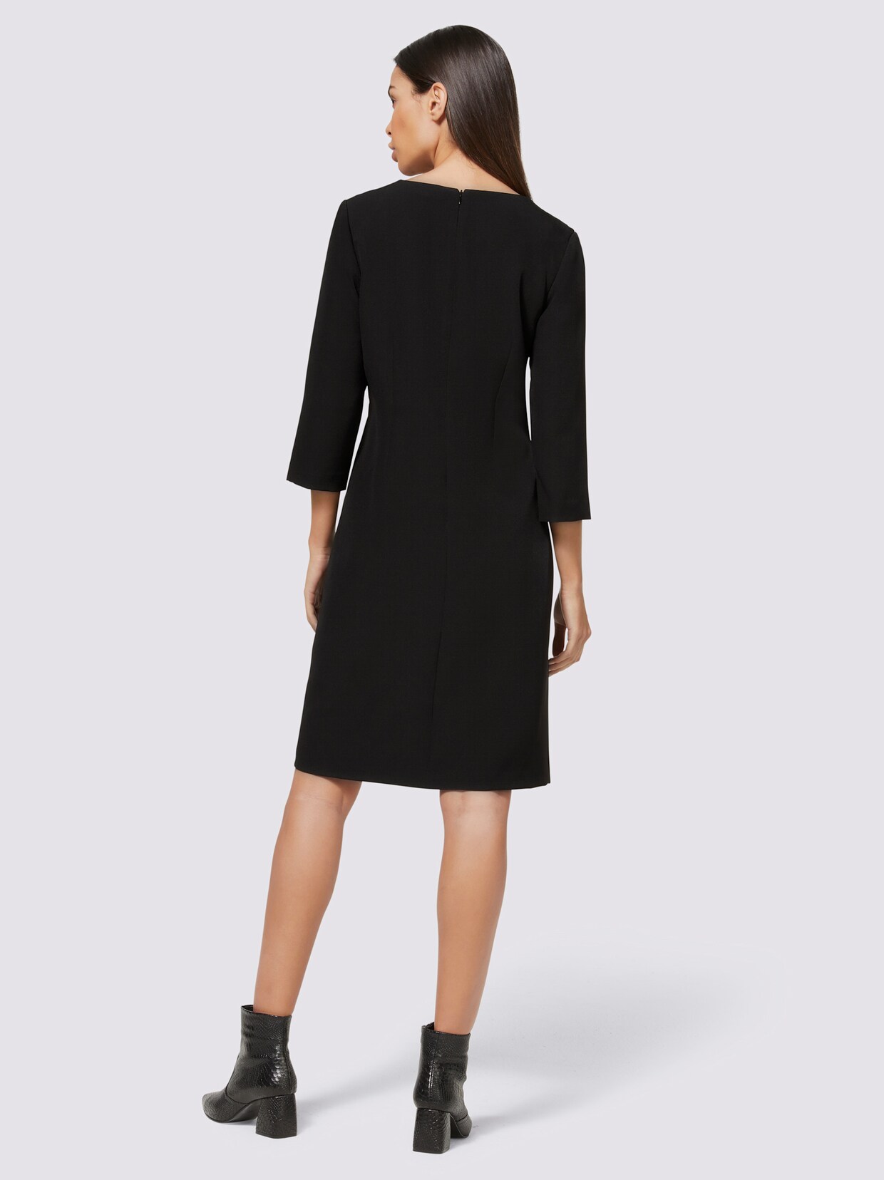 heine Stretchkleid - schwarz