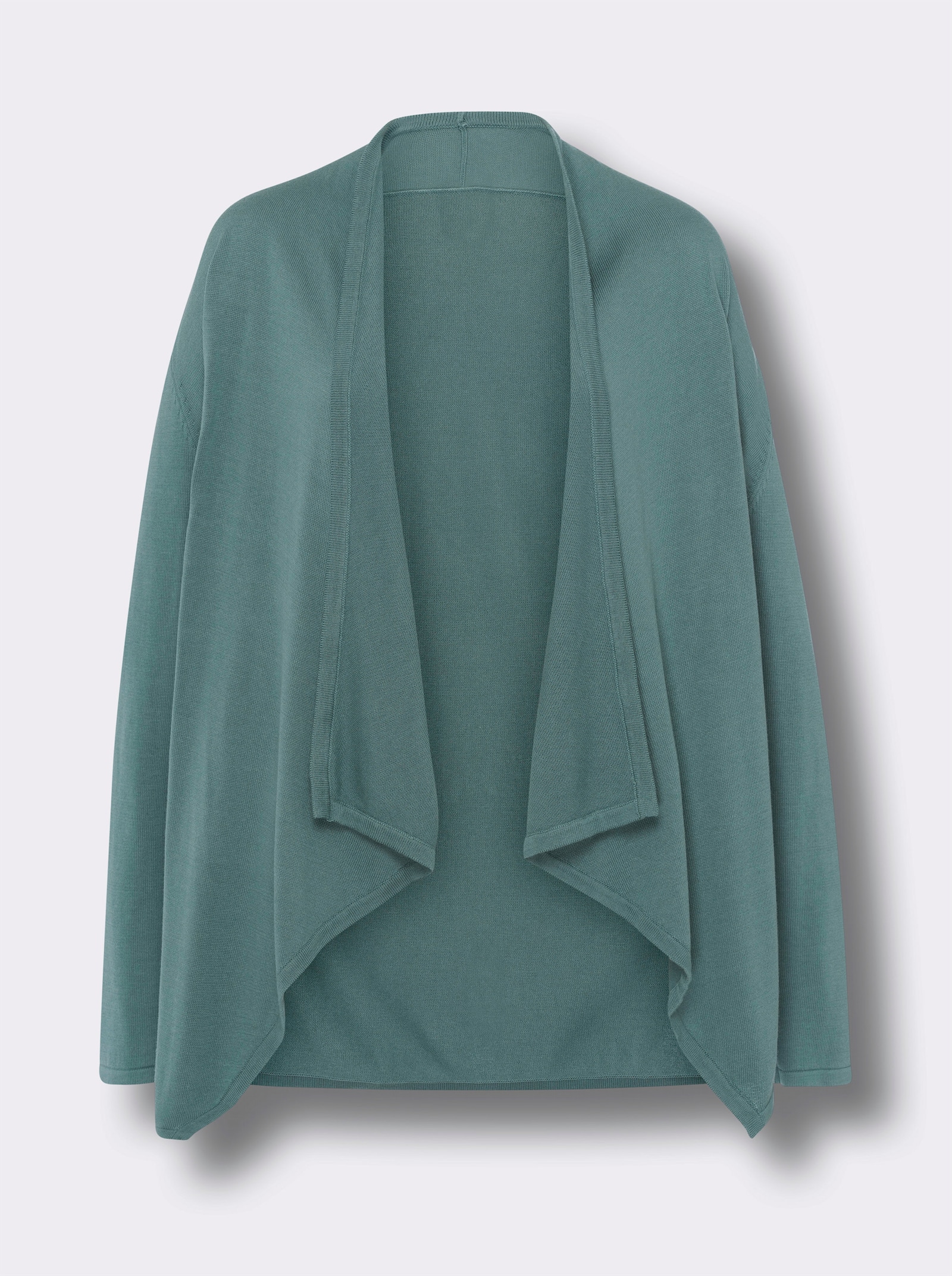 heine Strickjacke mit Schalkragen - jade