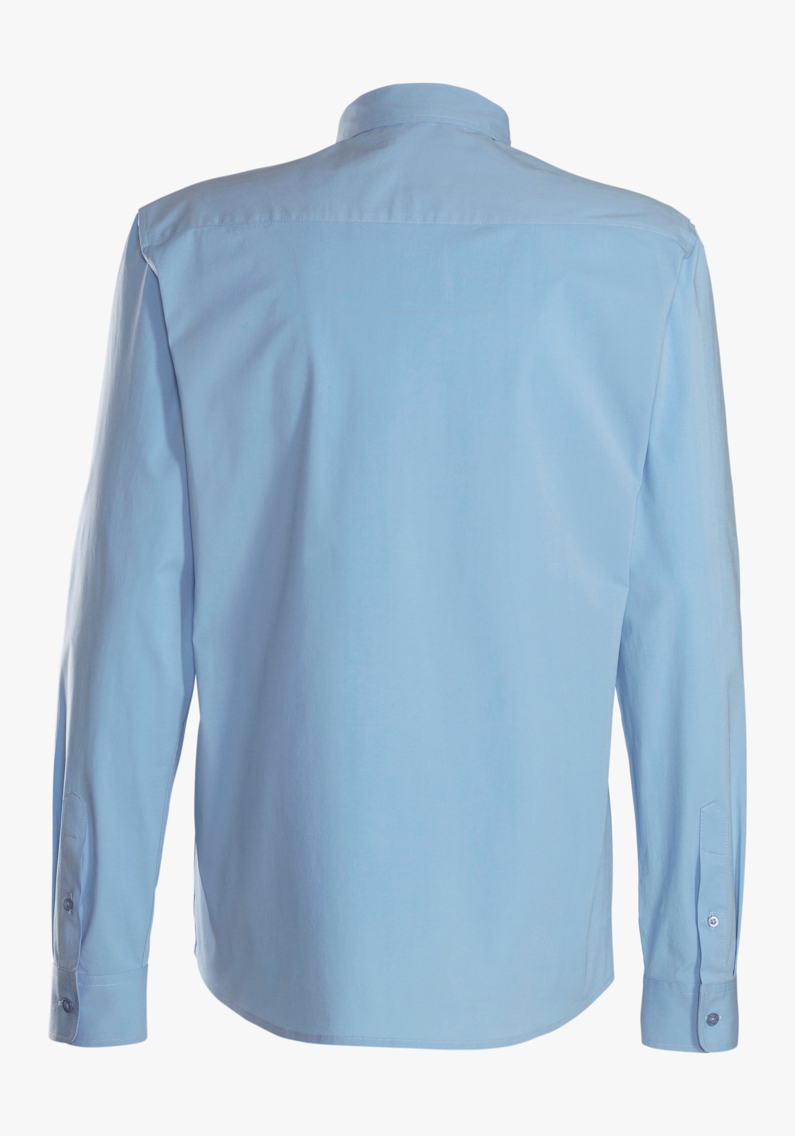 John Devin Langarmhemd - hellblau