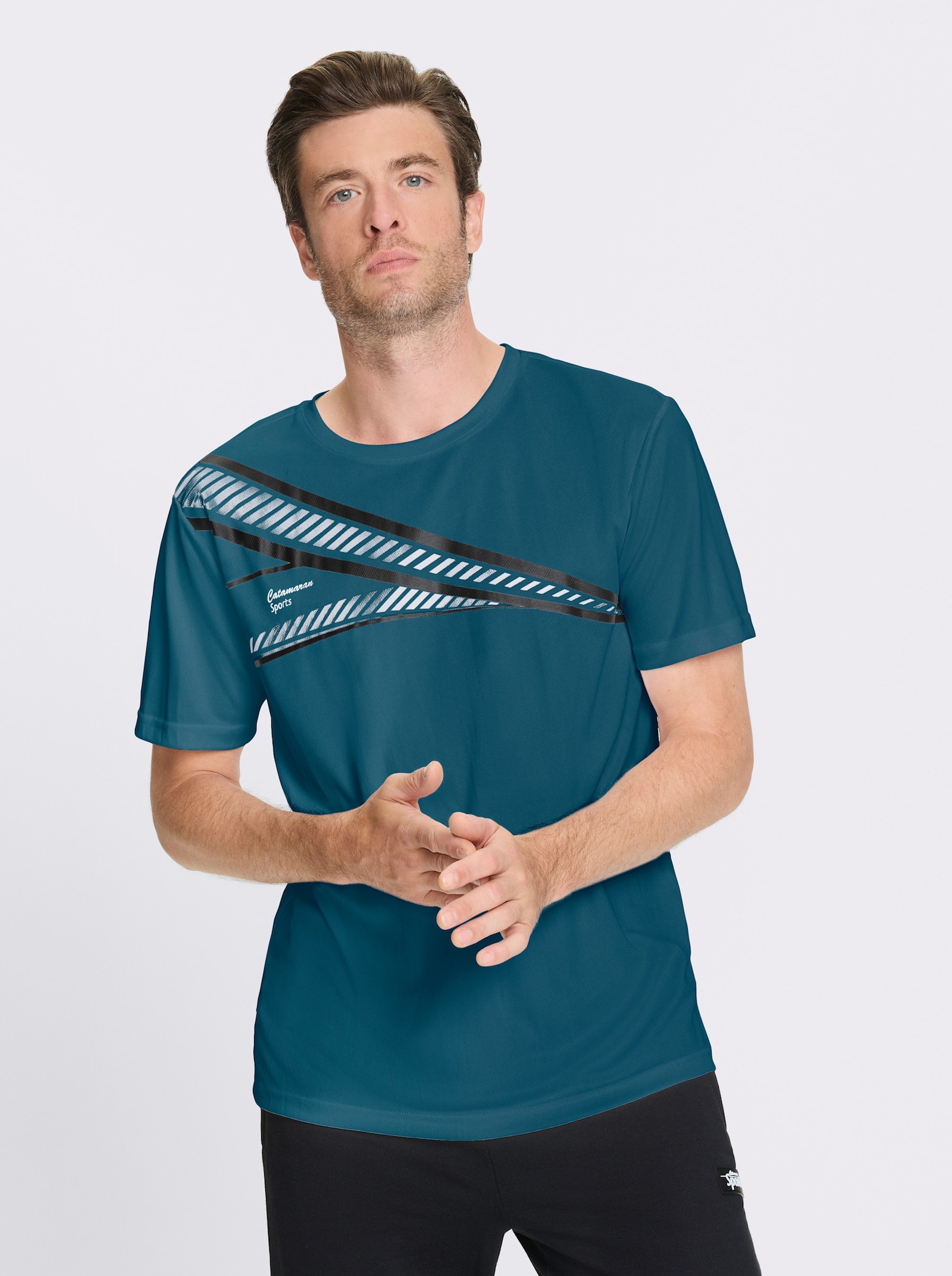 Catamaran Sports Funktionsshirt mit atmungsaktiver Wabenstruktur - topas