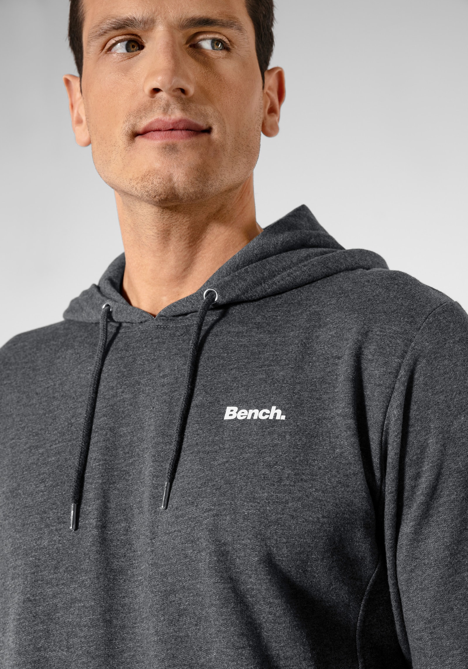Bench. Loungewear Hoodie - anthrazit-meliert