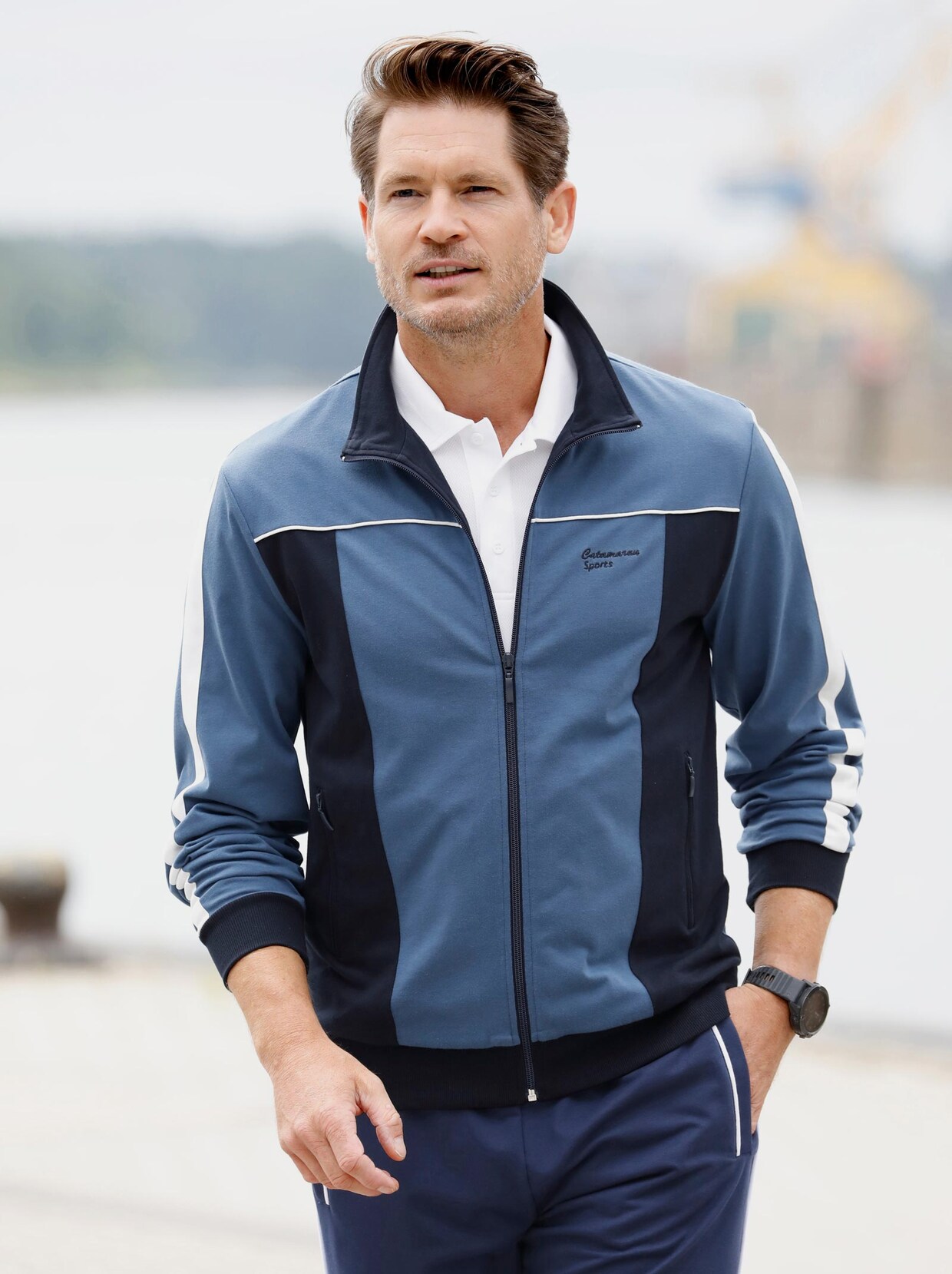 Catamaran Sports Freizeitjacke - jeansblau