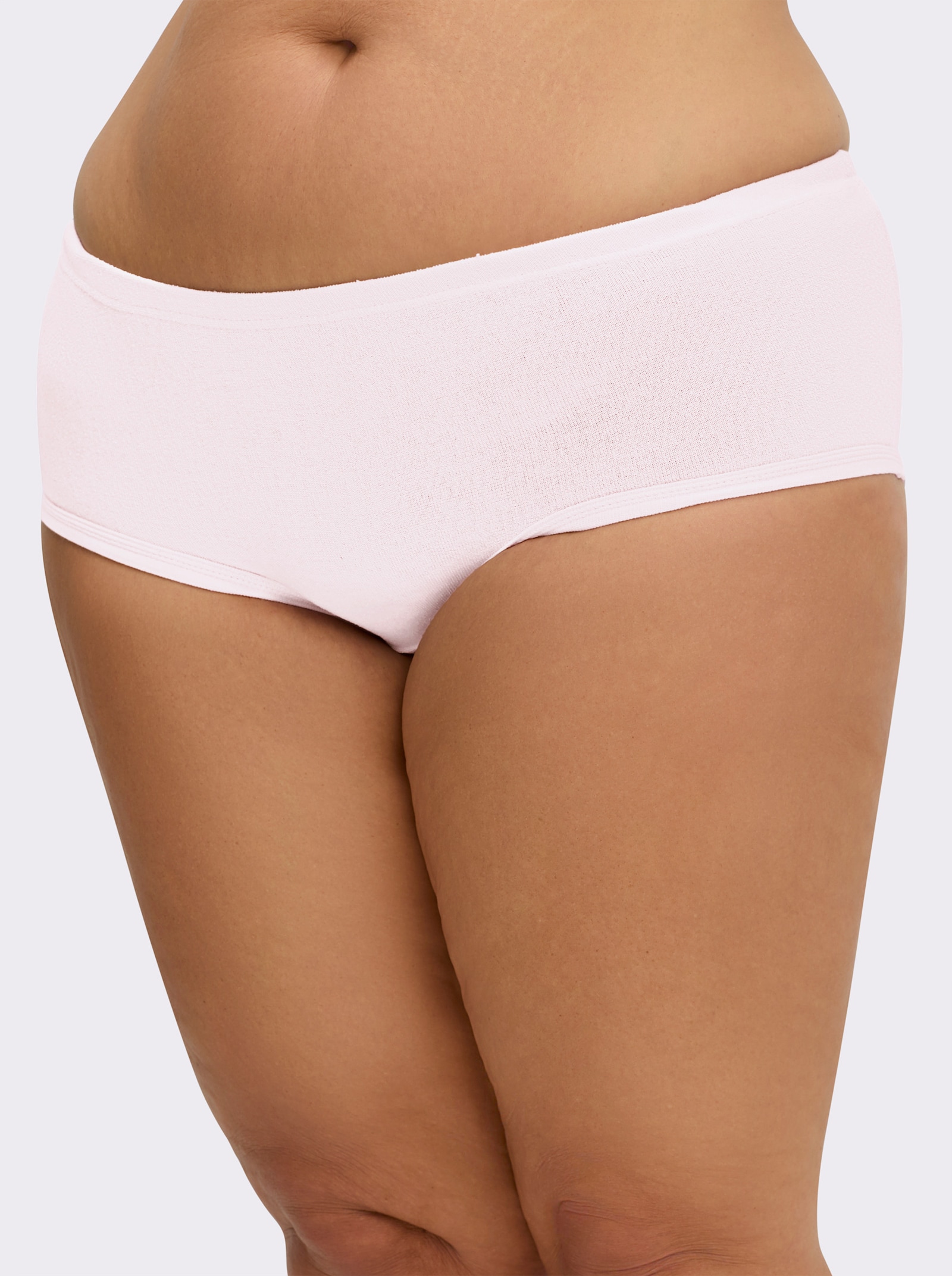 wäschepur Slip in Frottee-Qualität - 2x rose + 2x bleu