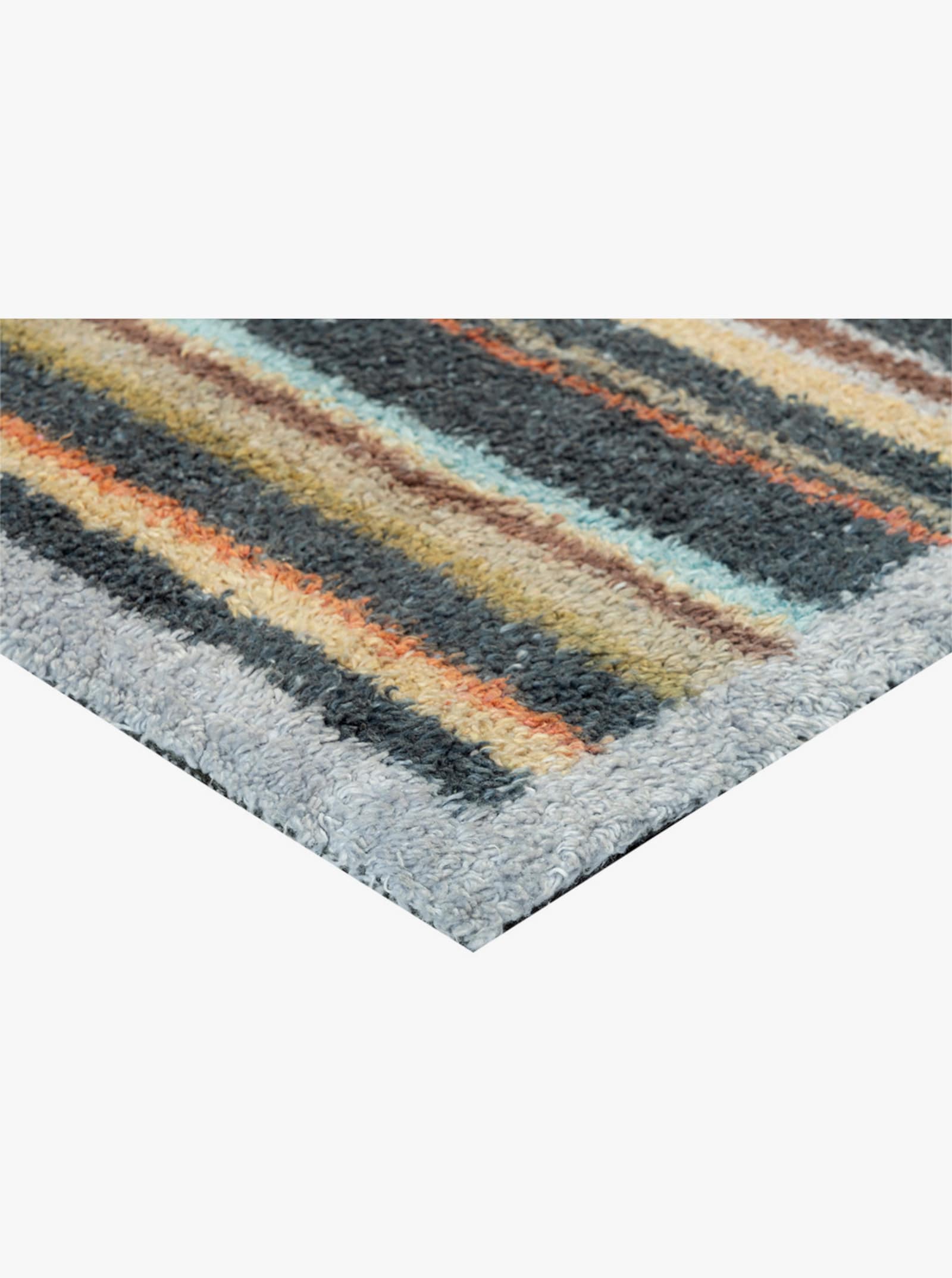 Turtle Mat Fußmatte - grau-braun