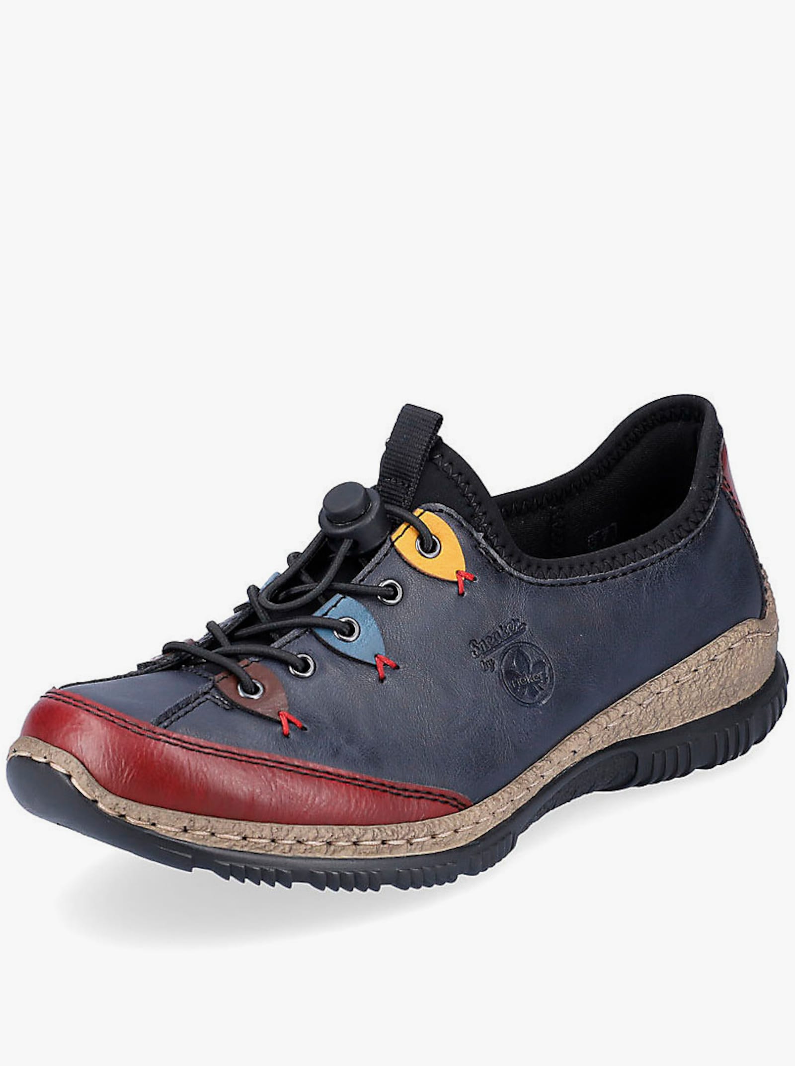 Rieker Slipry - džínová modrá