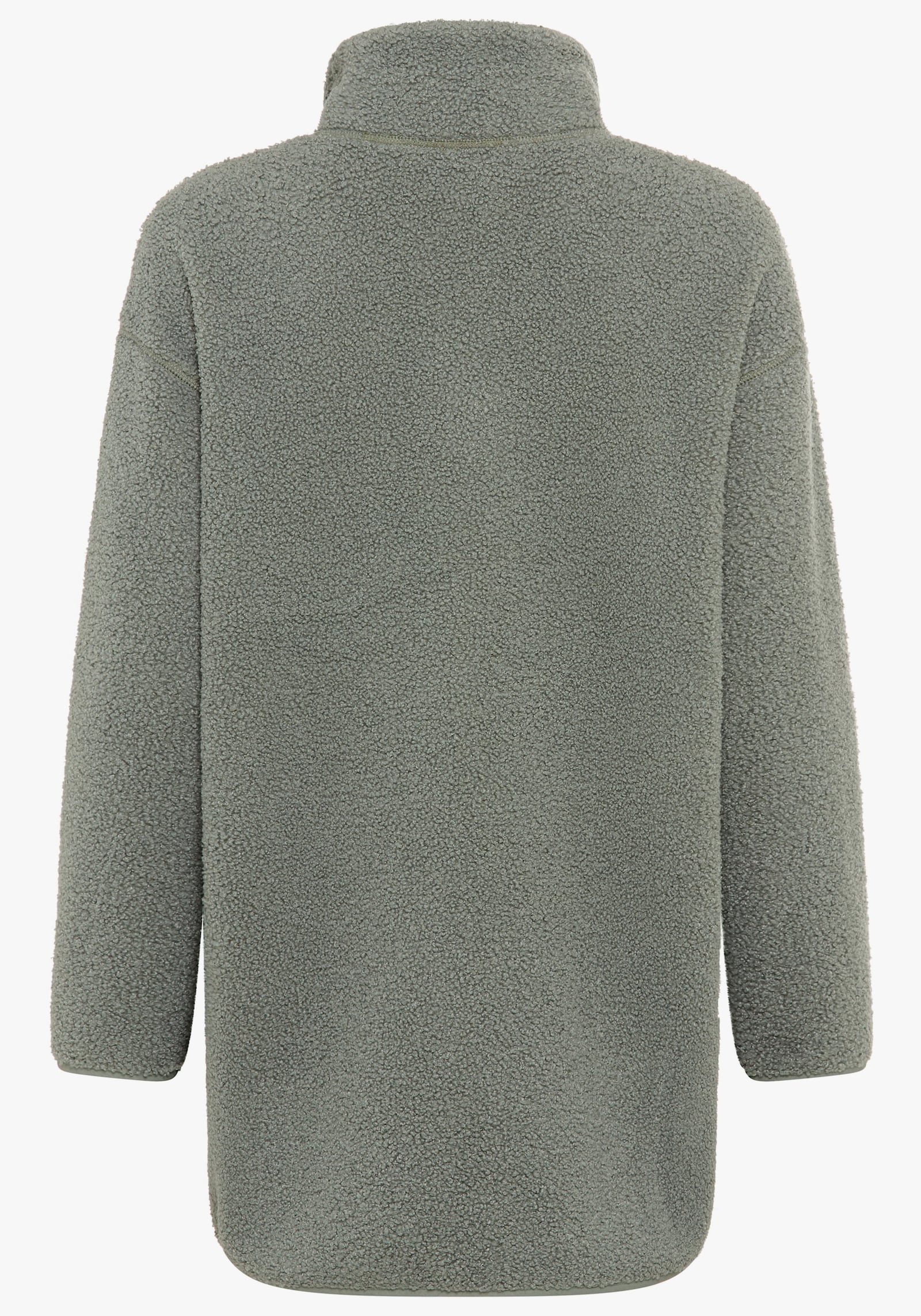 Polarino Fleecejacke - grau-grün